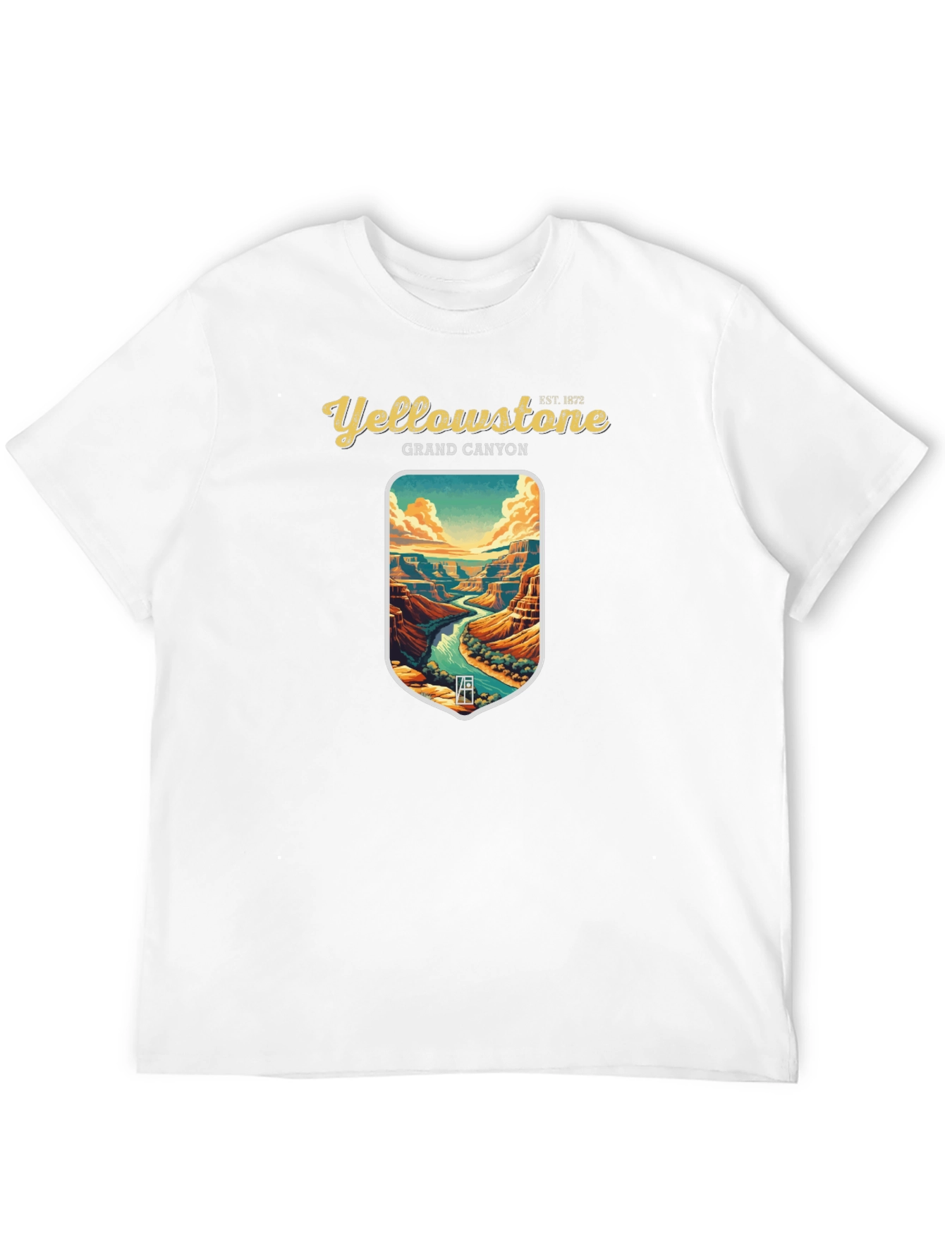 Yellowstone Grand Canyon Graphic T-Shirt