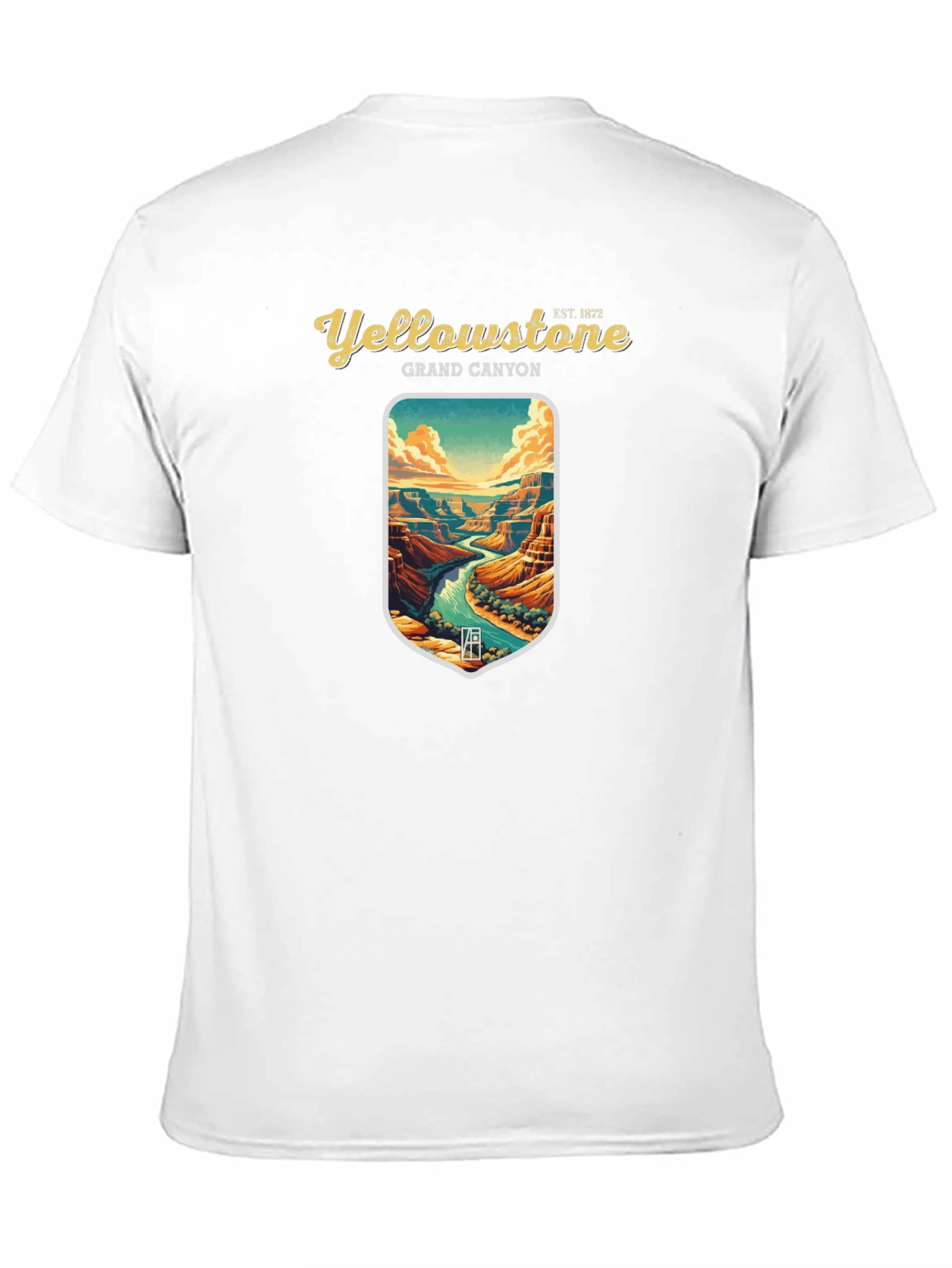 Yellowstone Grand Canyon Graphic T-Shirt