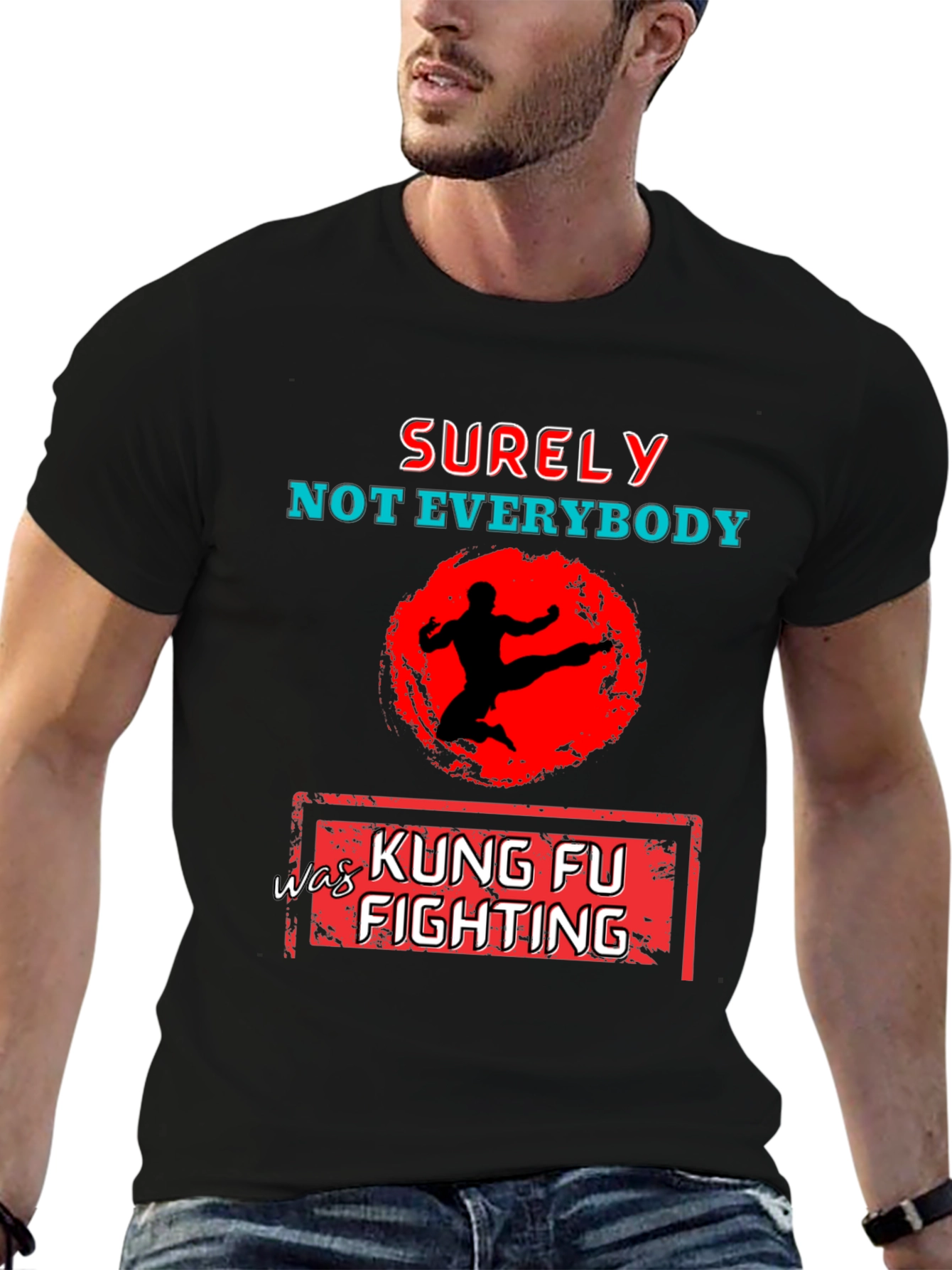 Kung Fu Fighting Graphic T-Shirt