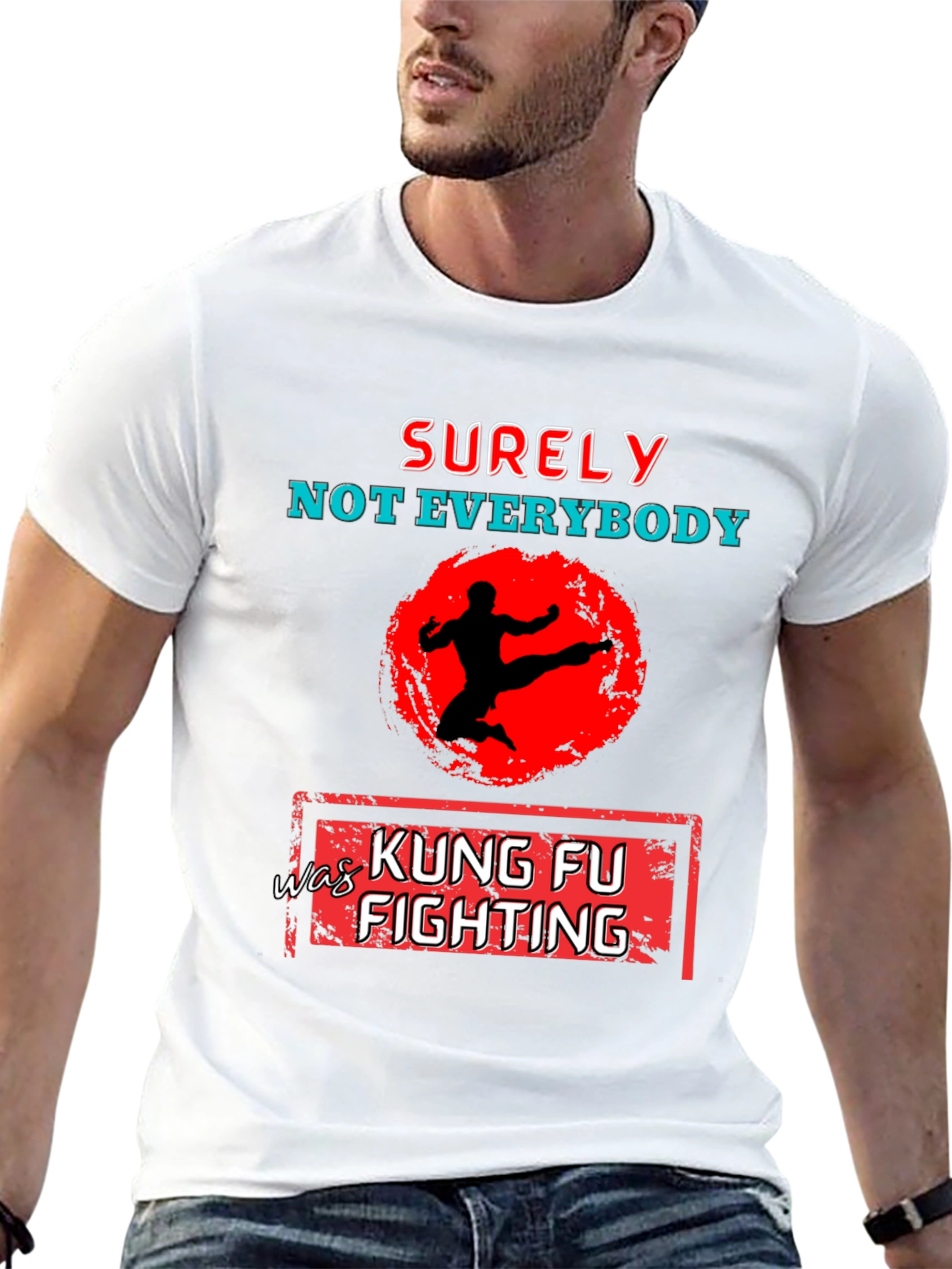 Kung Fu Fighting Graphic T-Shirt