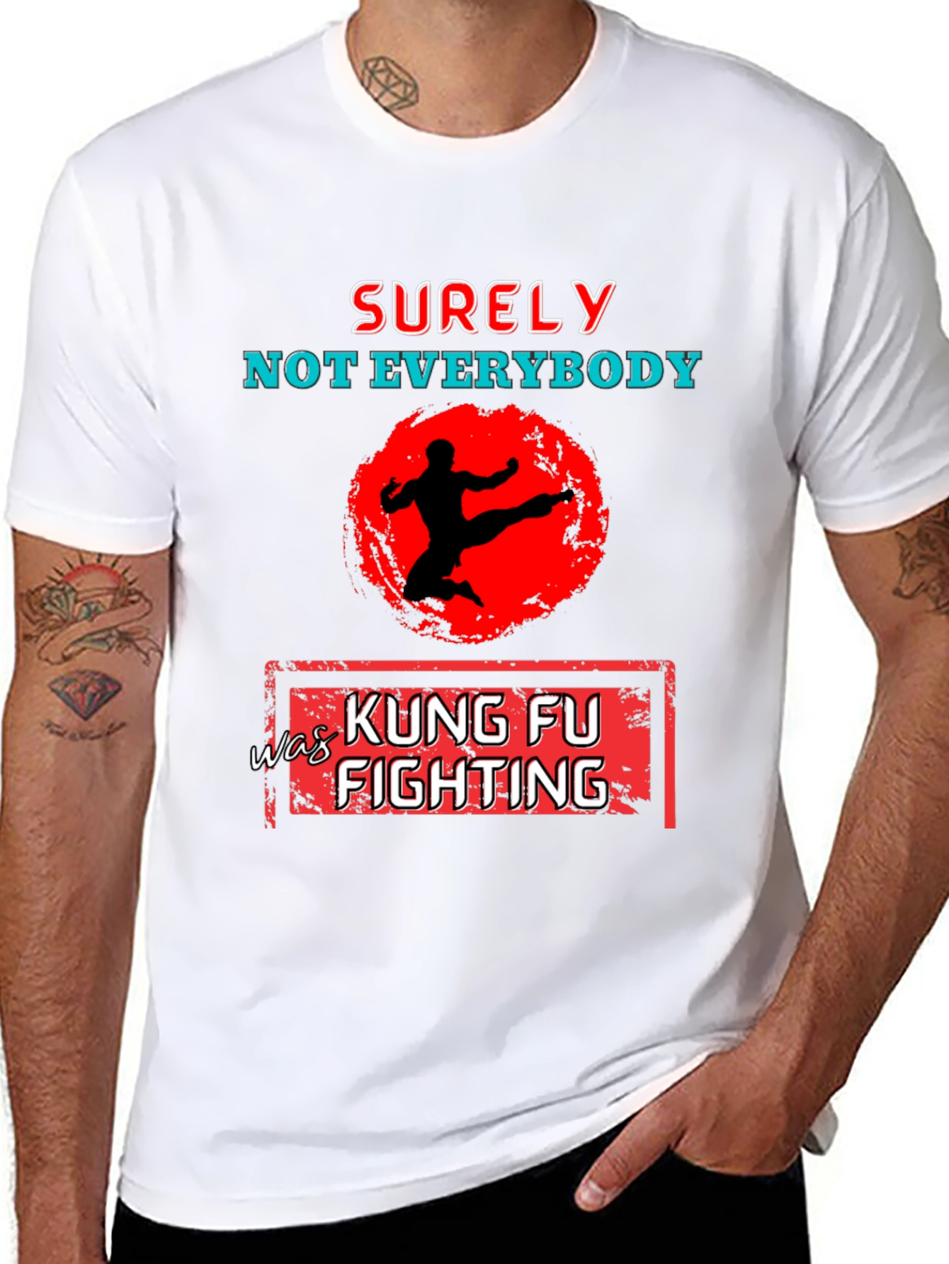 Kung Fu Fighting Graphic T-Shirt