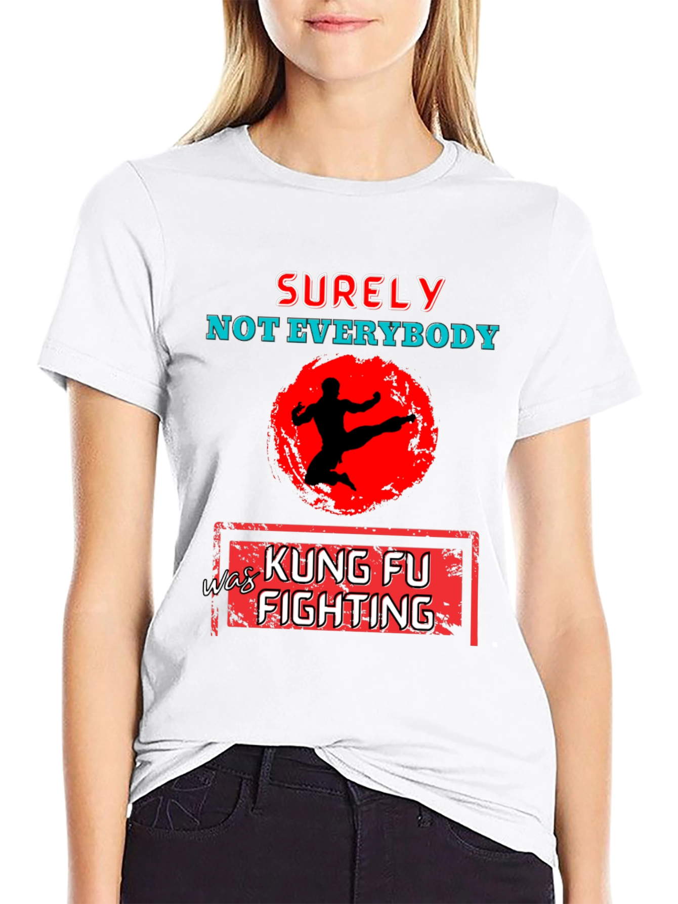 Kung Fu Fighting Graphic T-Shirt