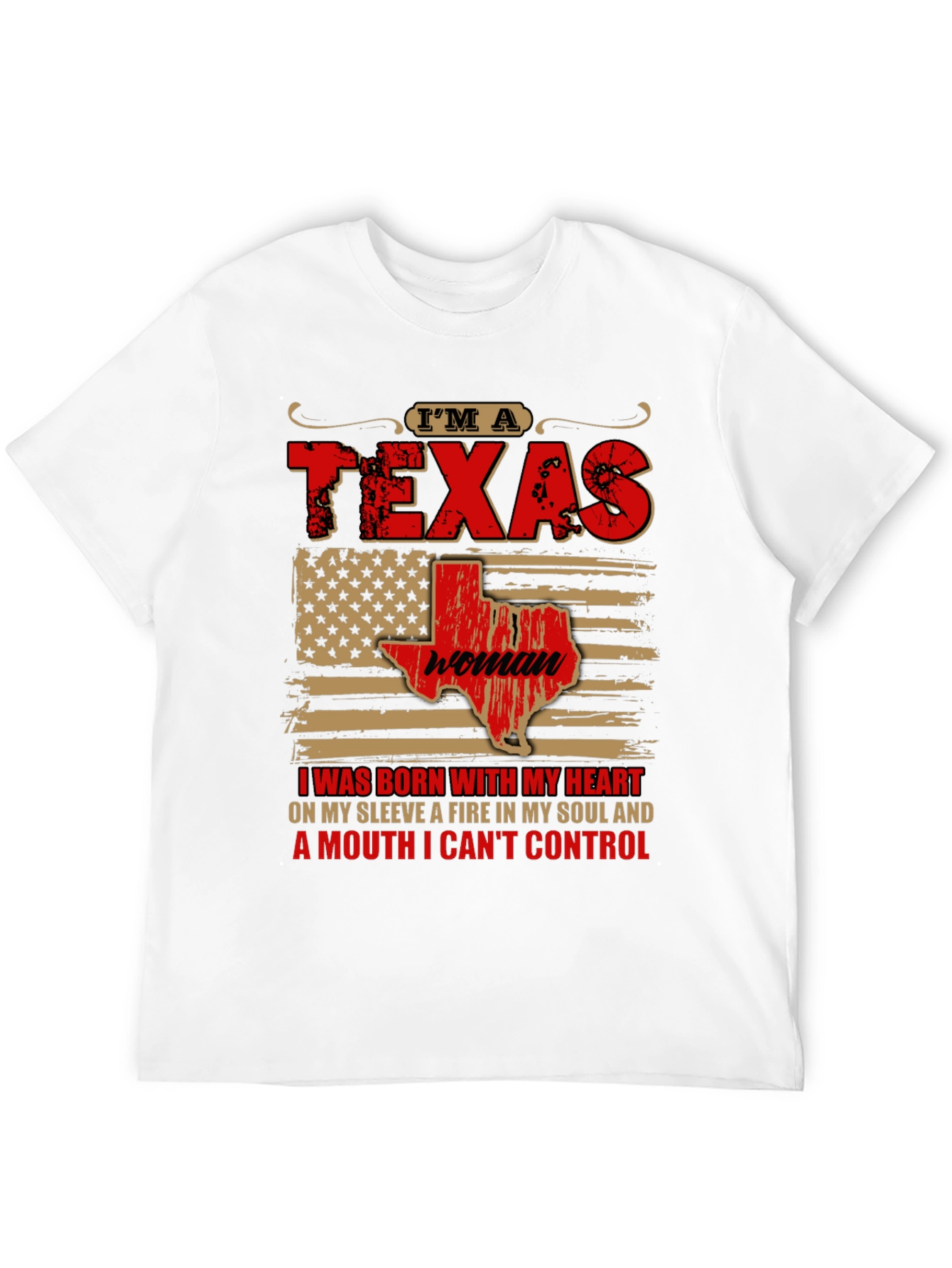 Im A Texas Woman Graphic T-Shirt