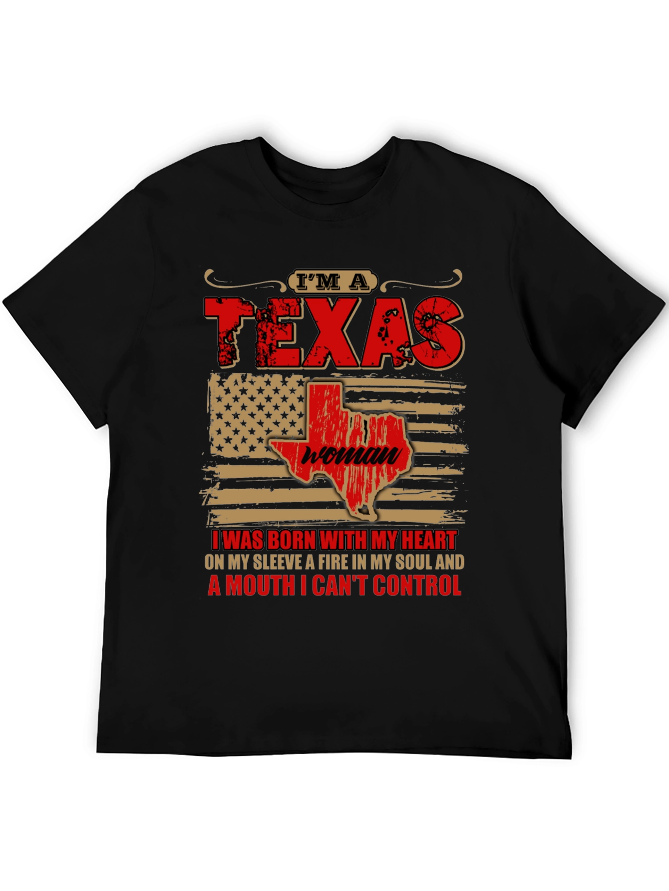 Im A Texas Woman Graphic T-Shirt