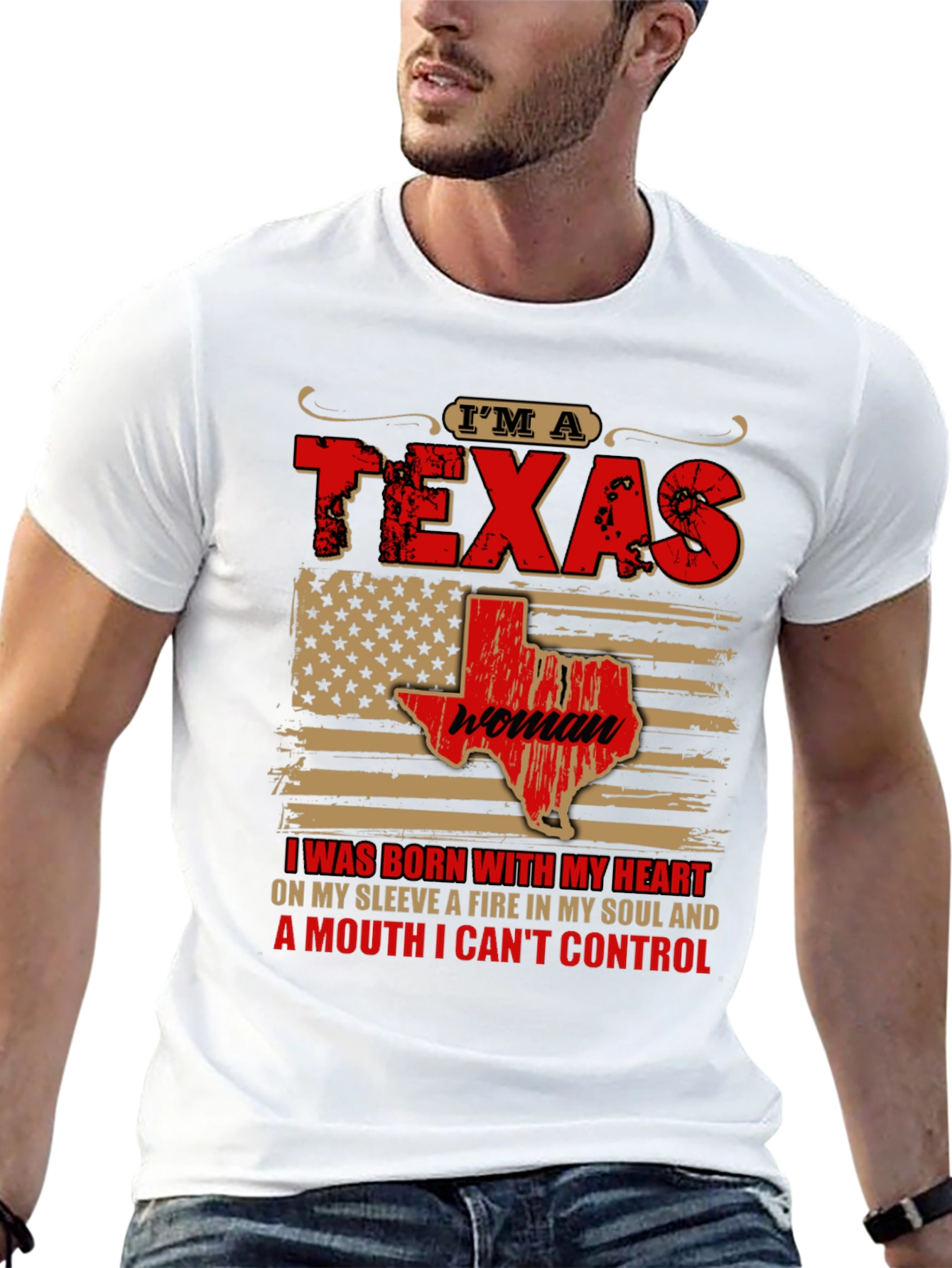 Im A Texas Woman Graphic T-Shirt