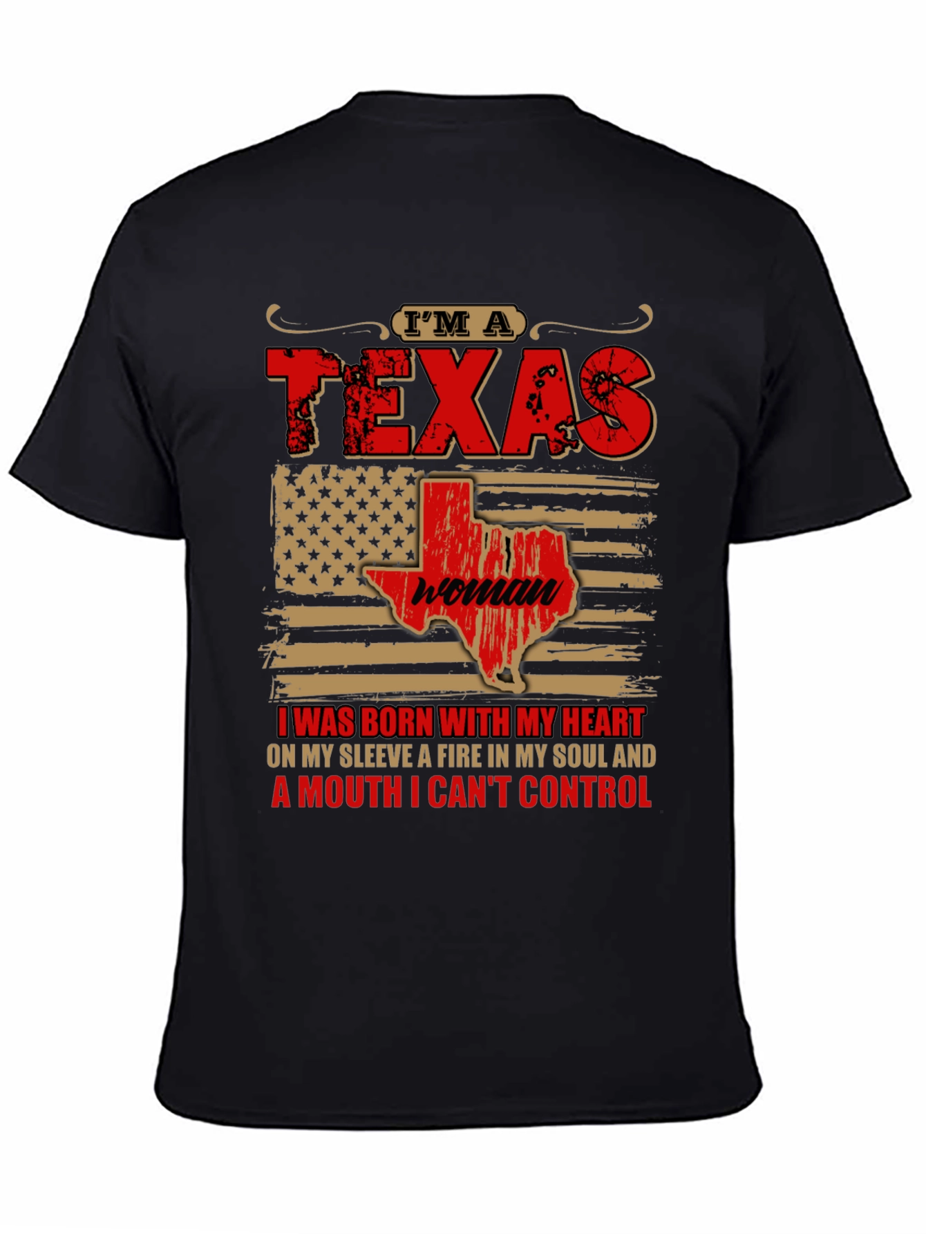 Im A Texas Woman Graphic T-Shirt