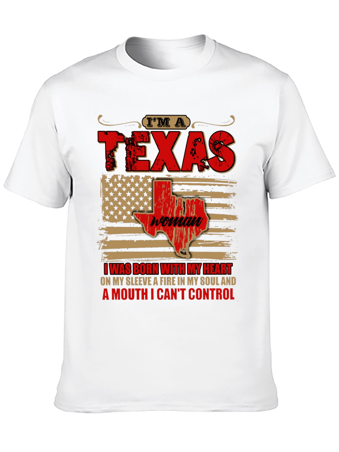 Im A Texas Woman Graphic T-Shirt