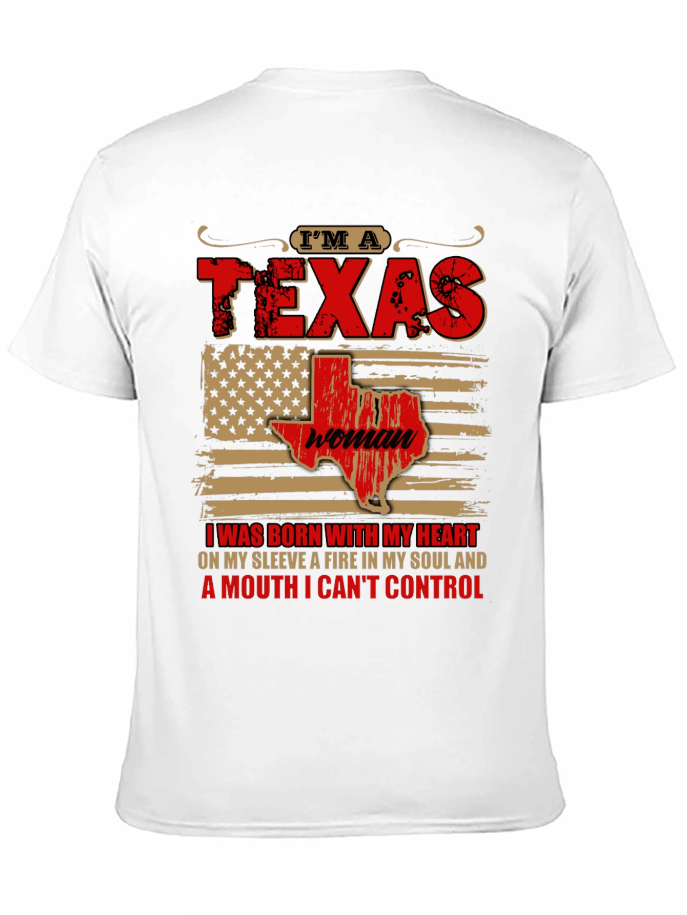 Im A Texas Woman Graphic T-Shirt