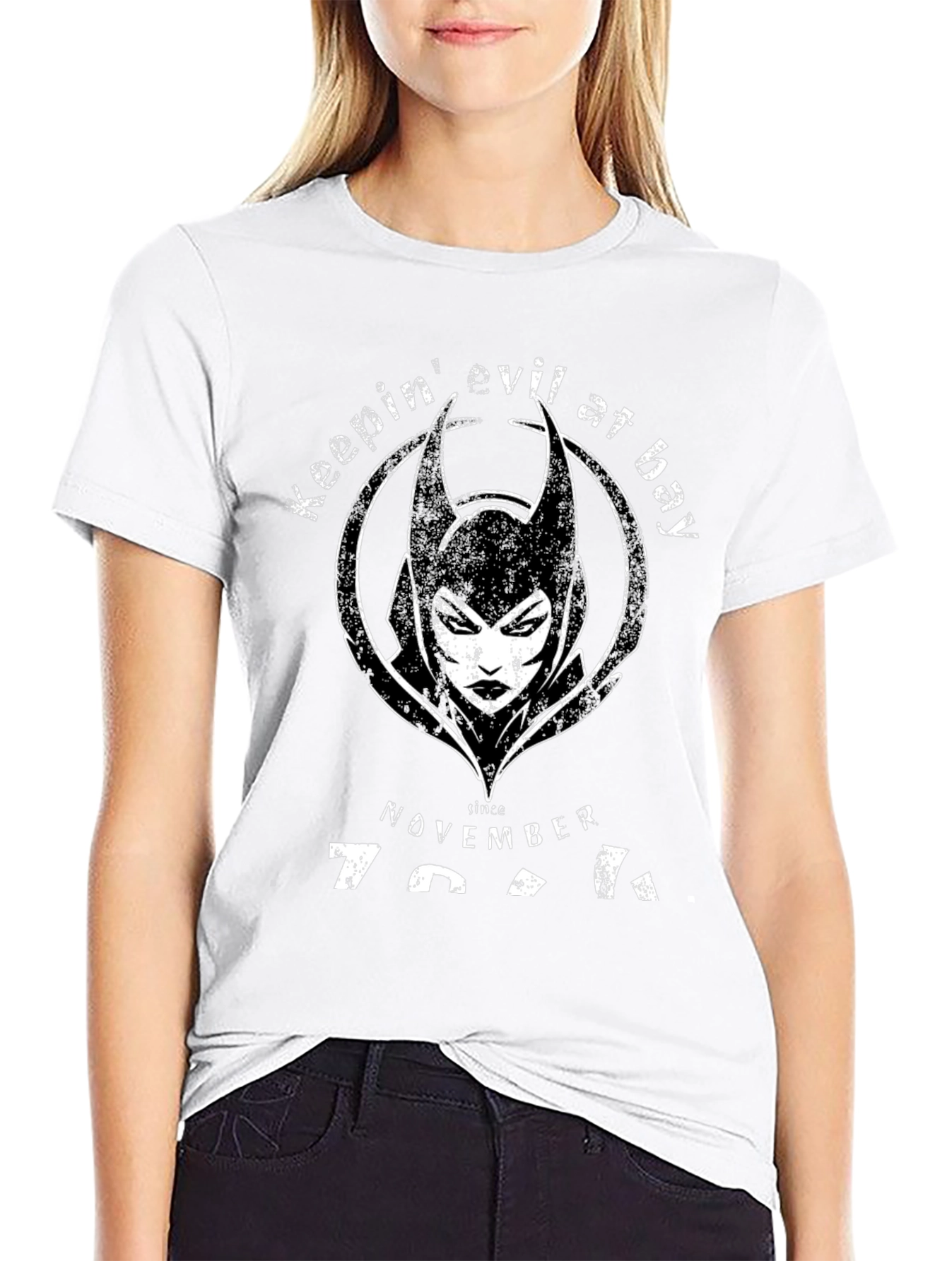 Keepin Evil at Bay T-Shirt - November 1974