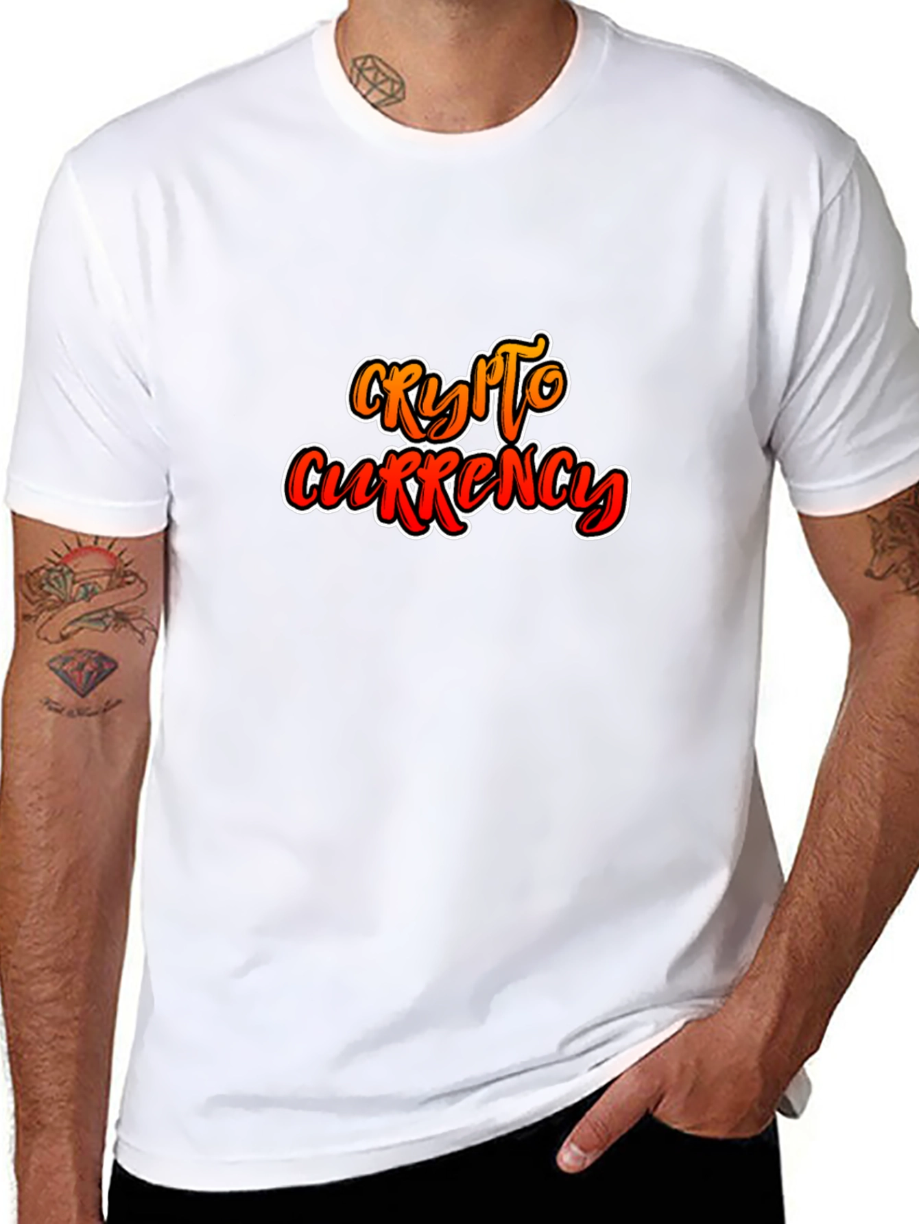 Crypto Currency Graphic T-Shirt
