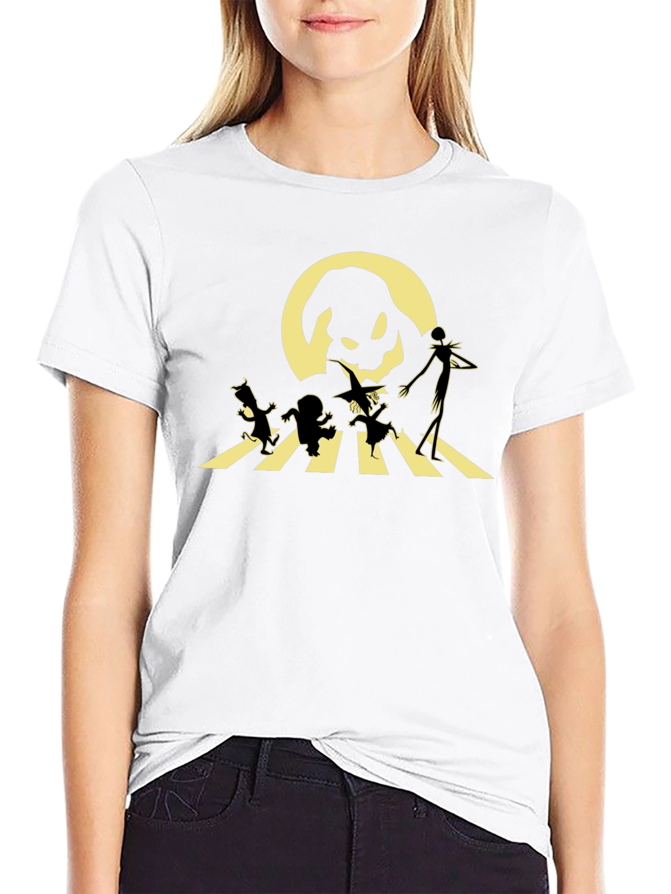 Nightmare Before Christmas Abbey Road T-Shirt