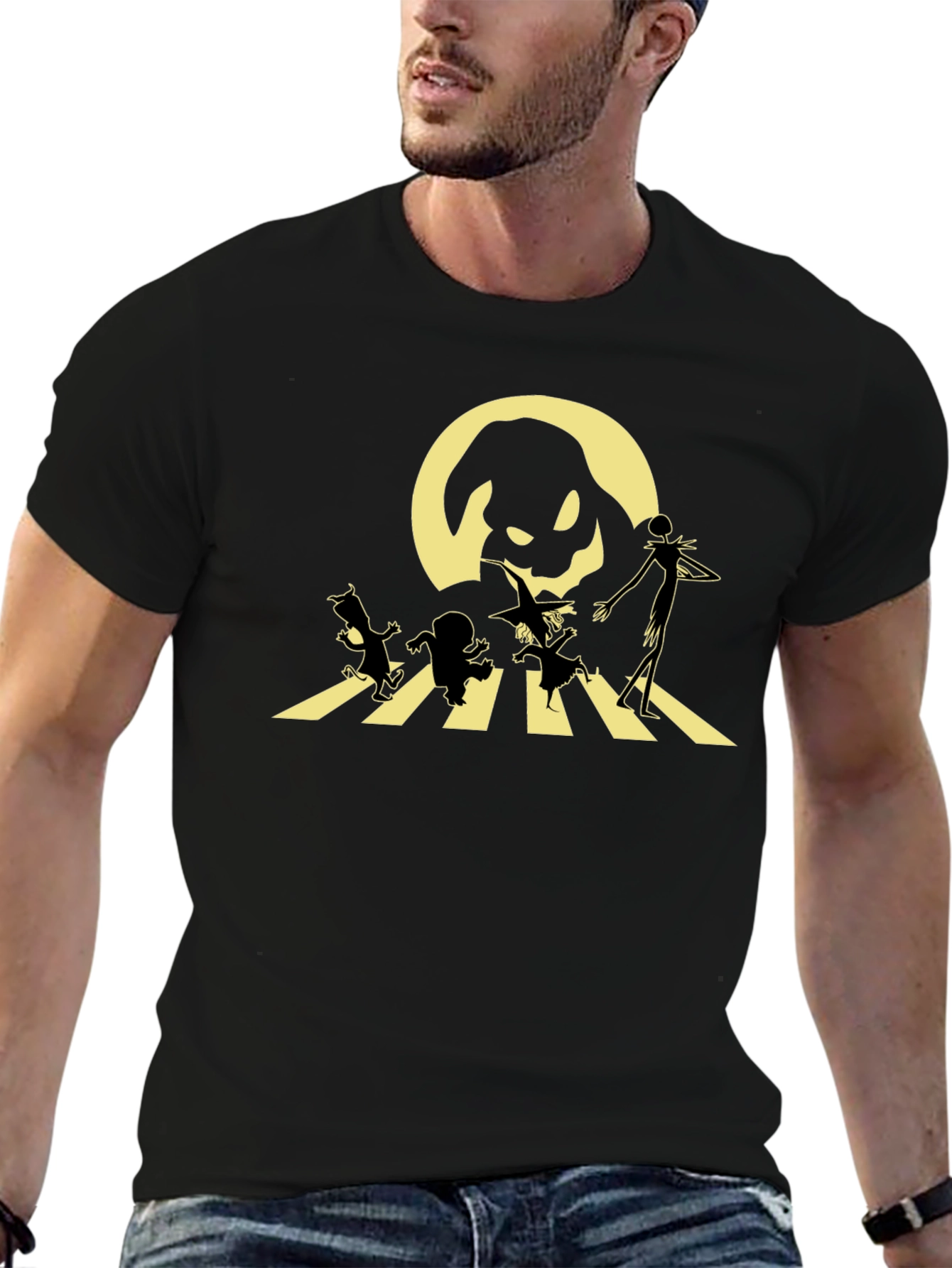 Nightmare Before Christmas Abbey Road T-Shirt
