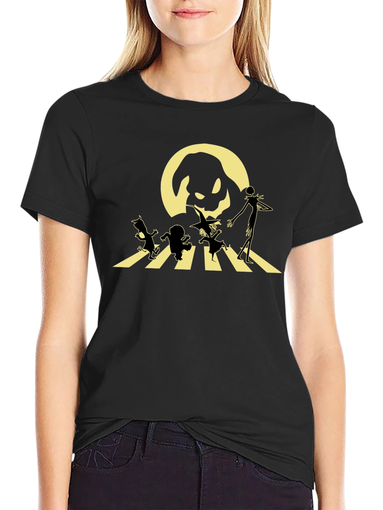Nightmare Before Christmas Abbey Road T-Shirt
