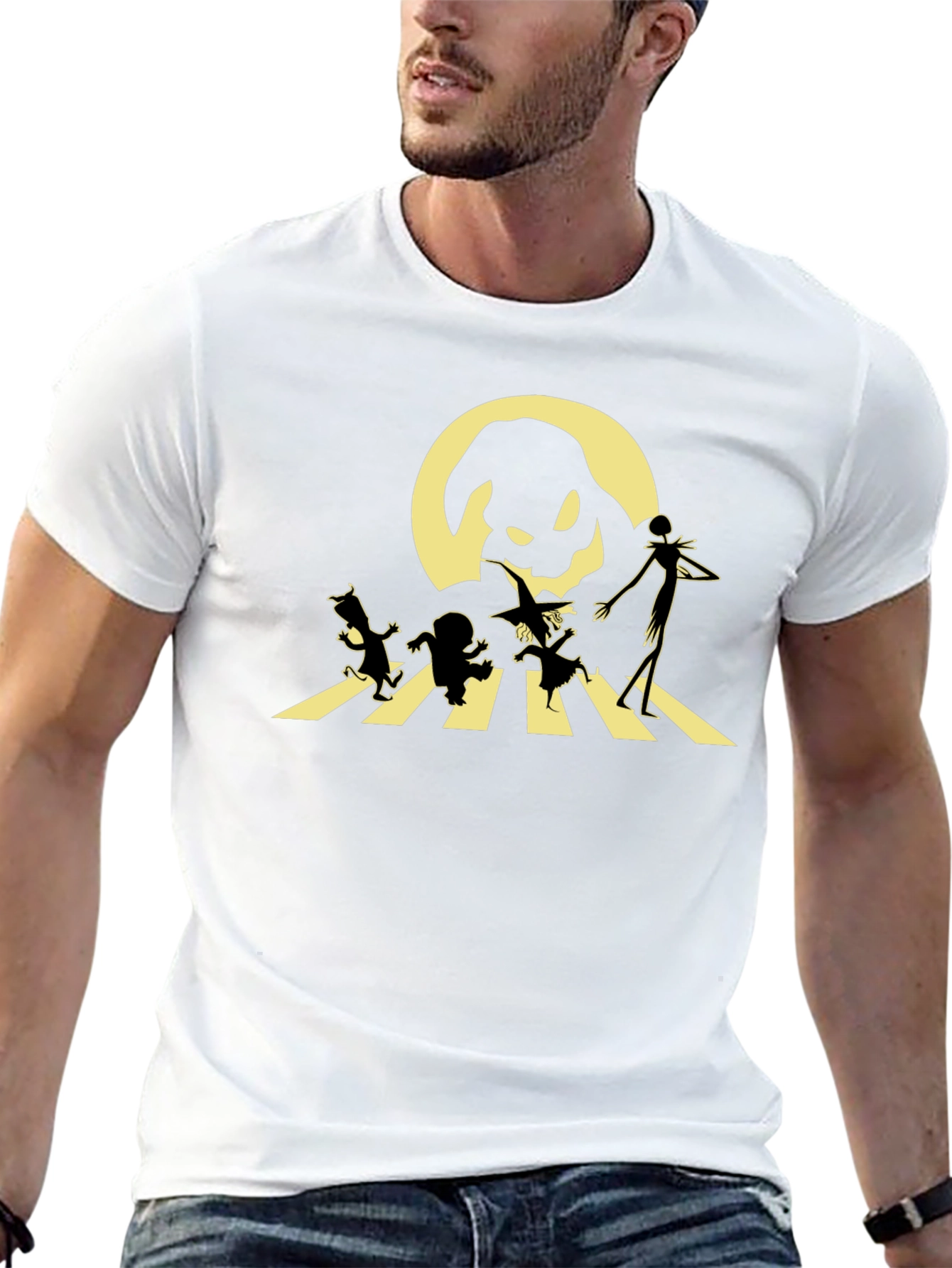 Nightmare Before Christmas Abbey Road T-Shirt