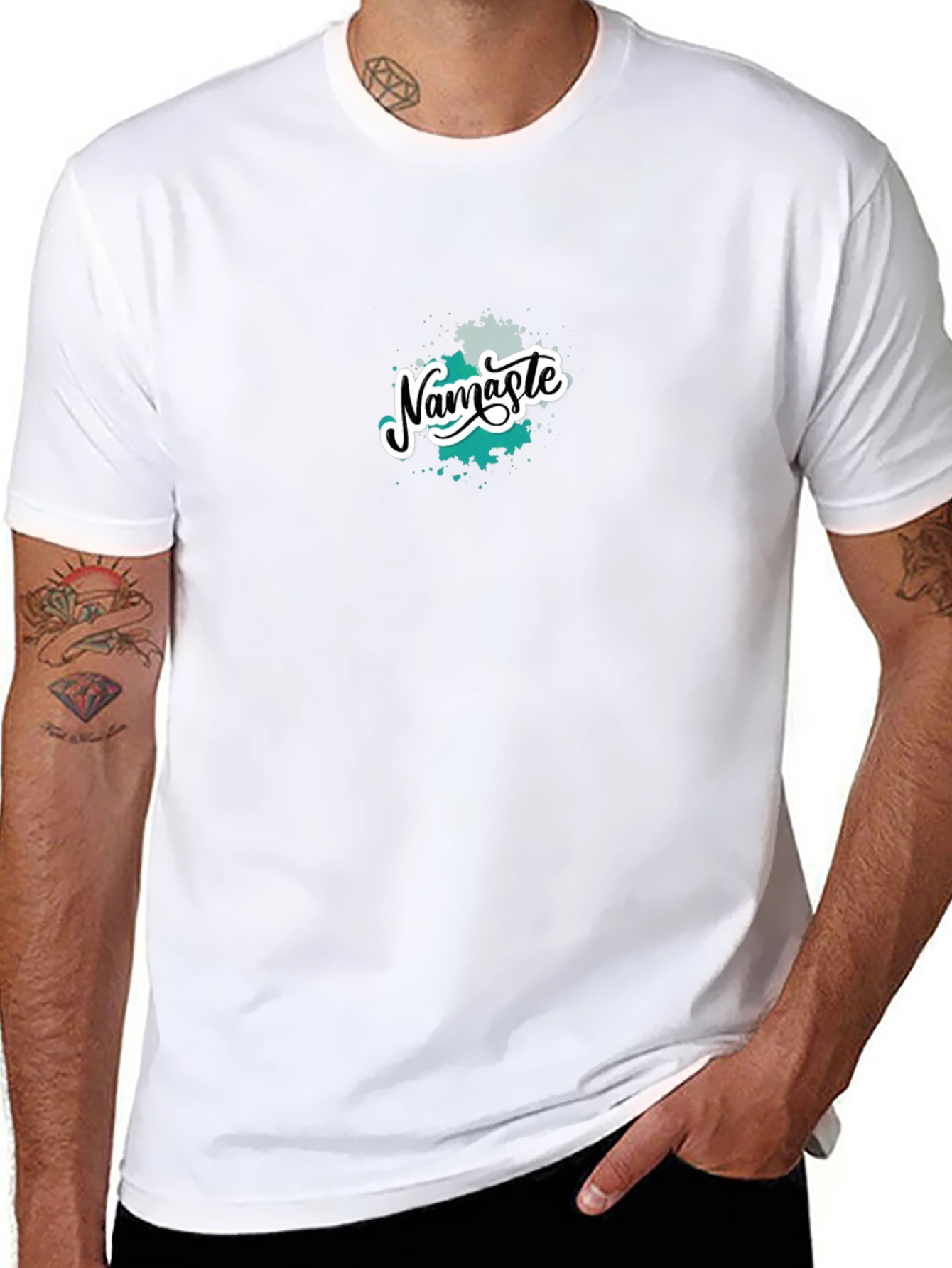 Namaste Graphic Tee - Casual Comfort