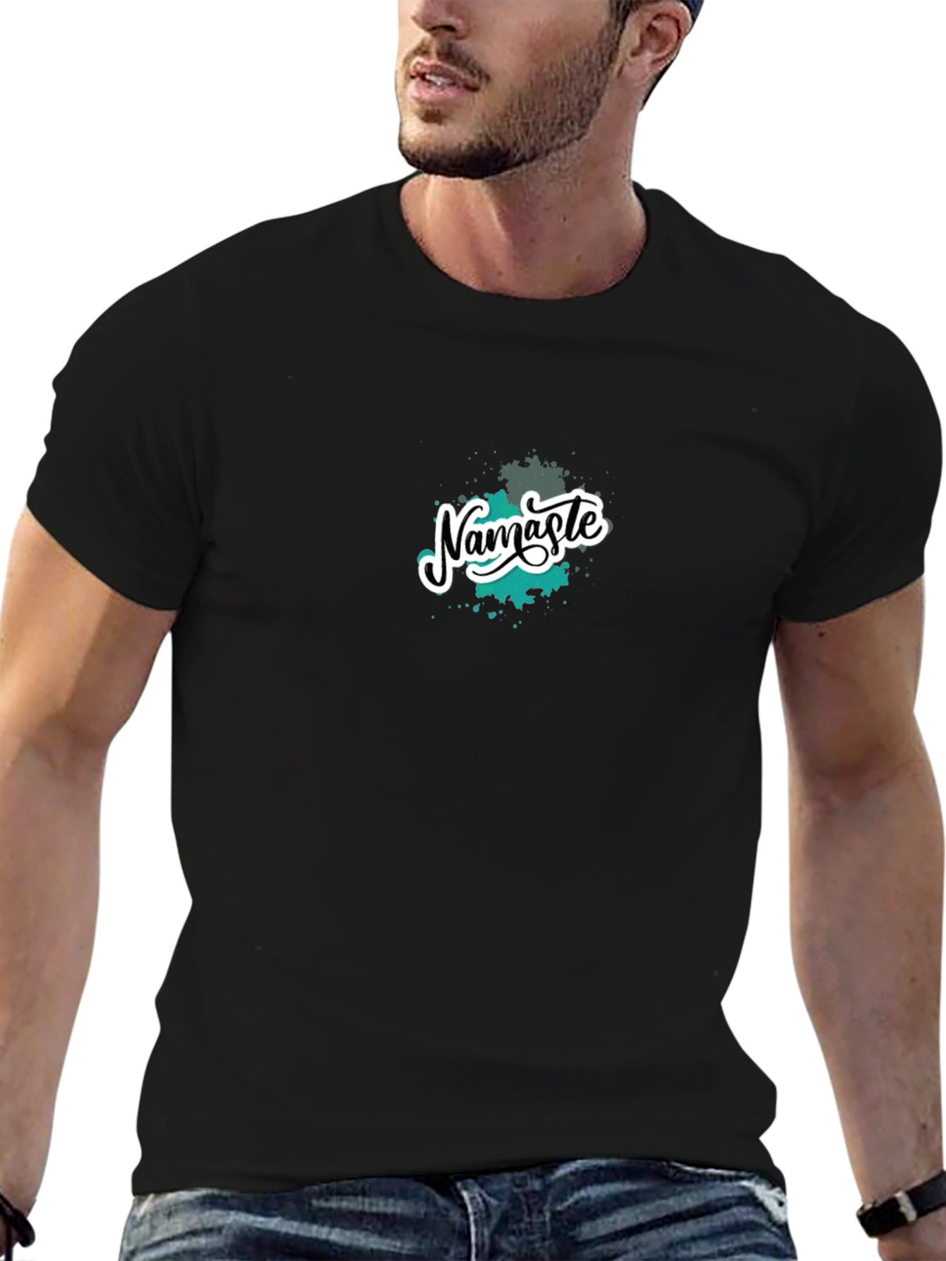 Namaste Graphic Tee - Casual Comfort