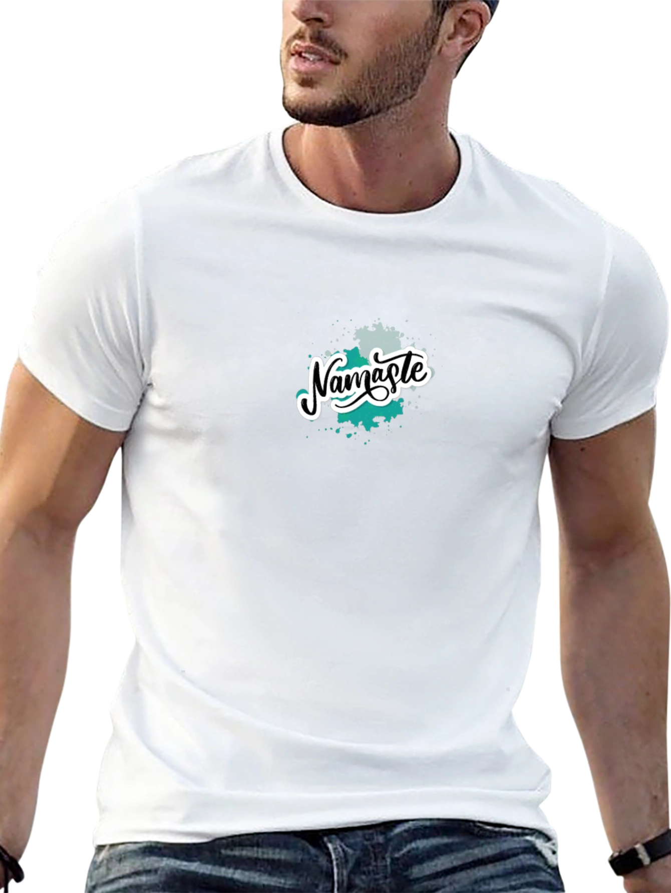 Namaste Graphic Tee - Casual Comfort