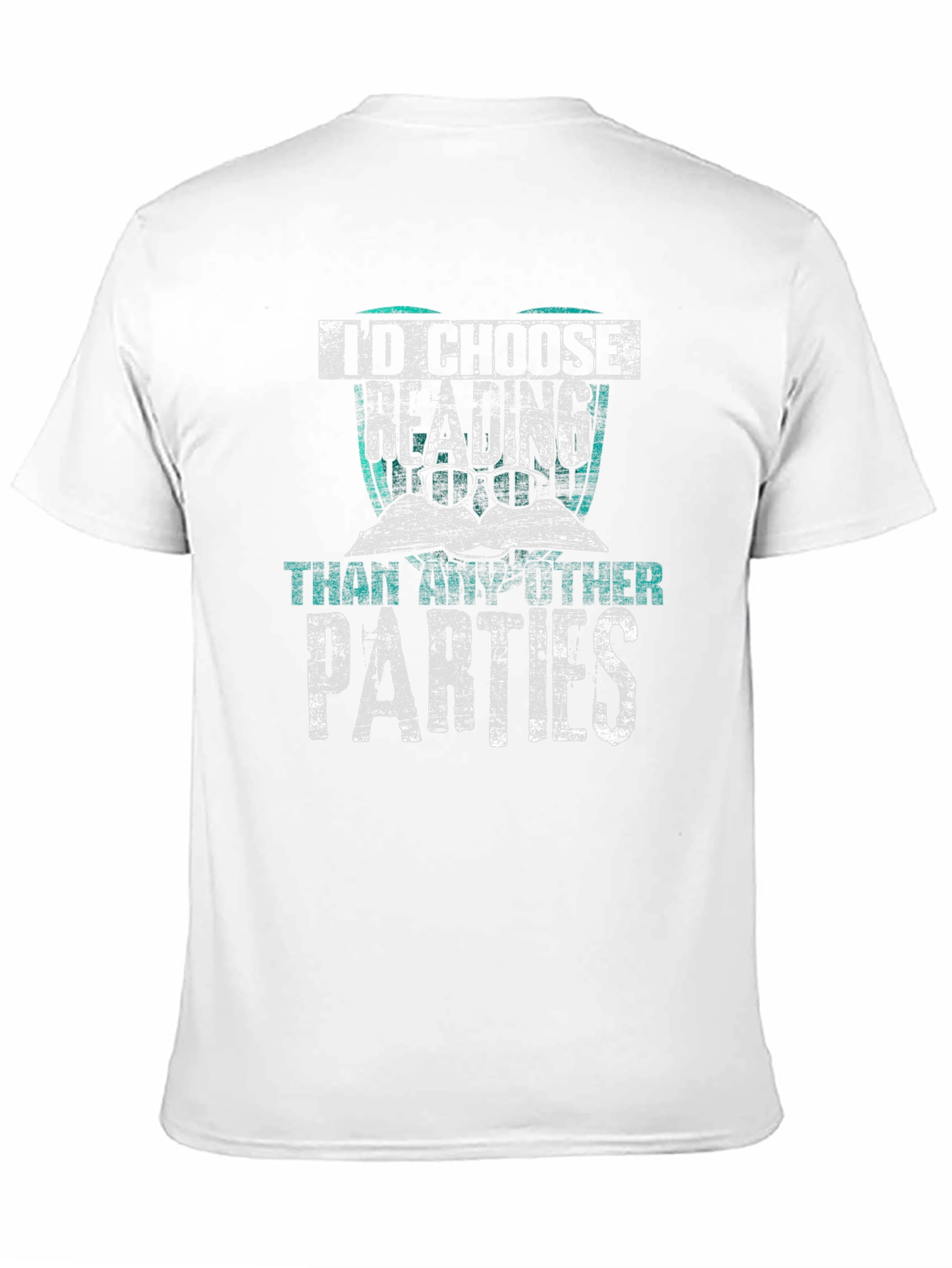 Choose Reading Black T-Shirt - Book Lover Graphic Tee