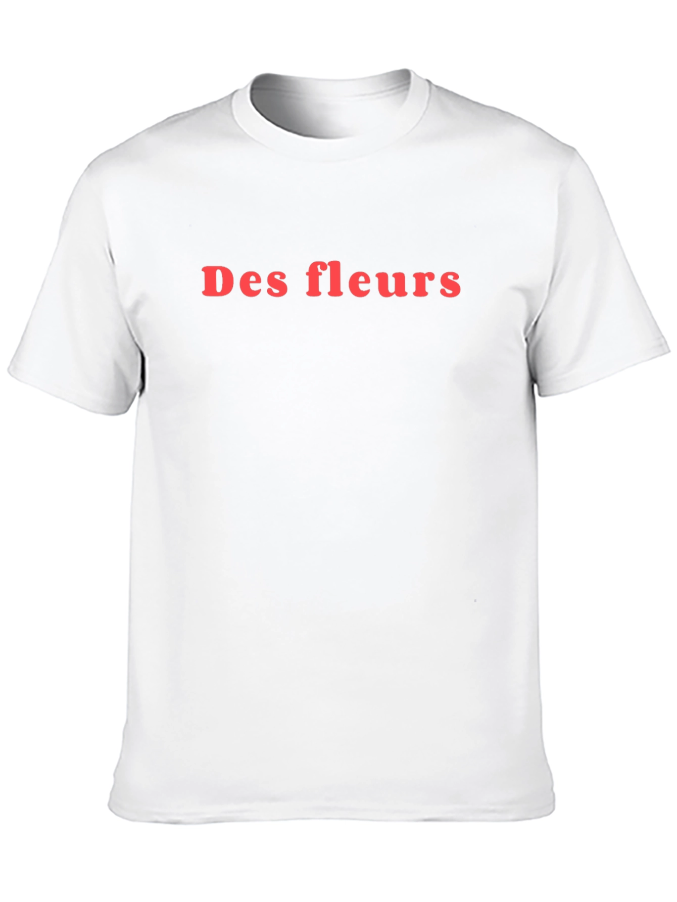 Des Fleurs Graphic T-Shirt - French Inspired Fashion