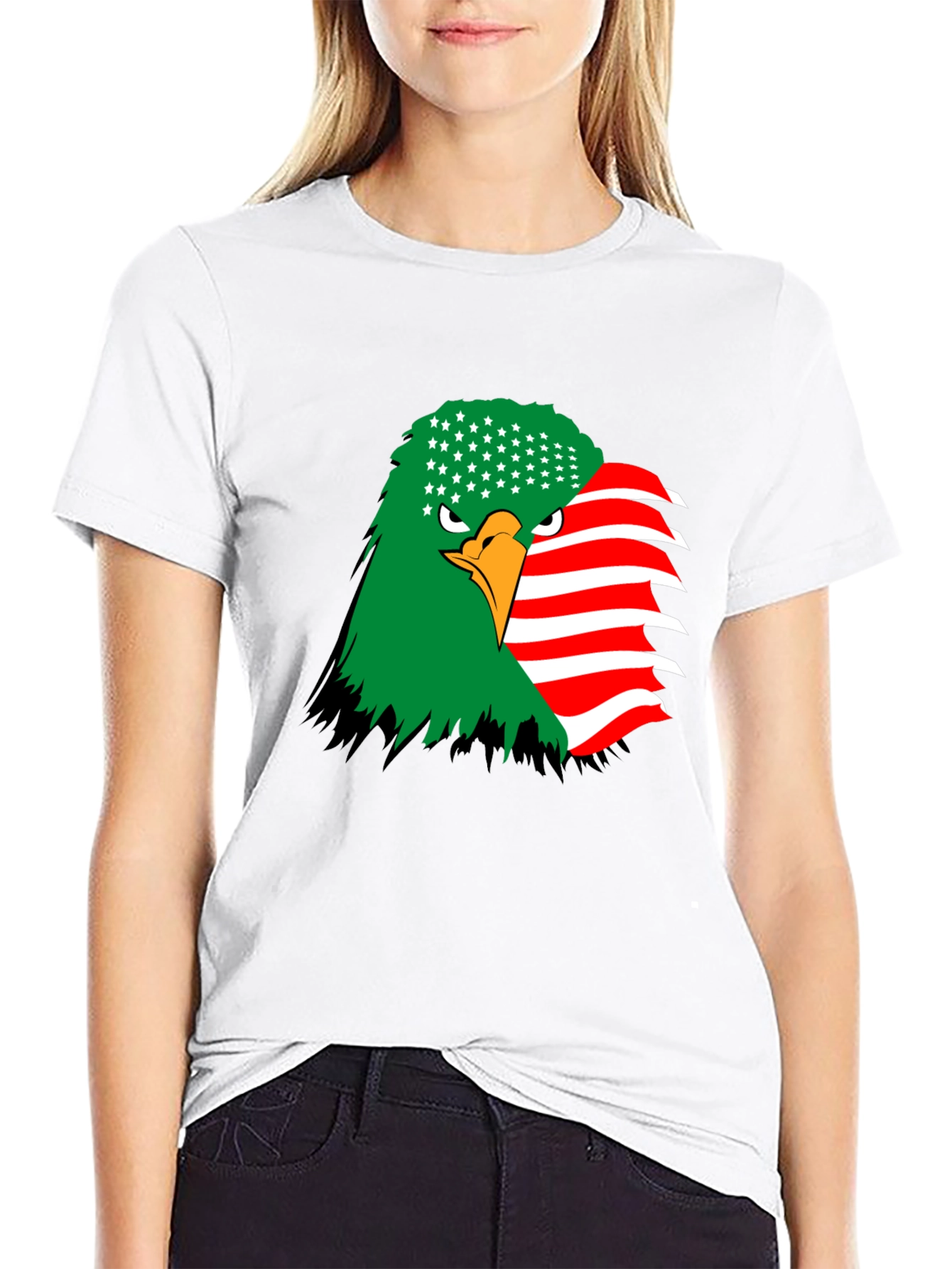 American Eagle Graphic Tee - Patriotic Style