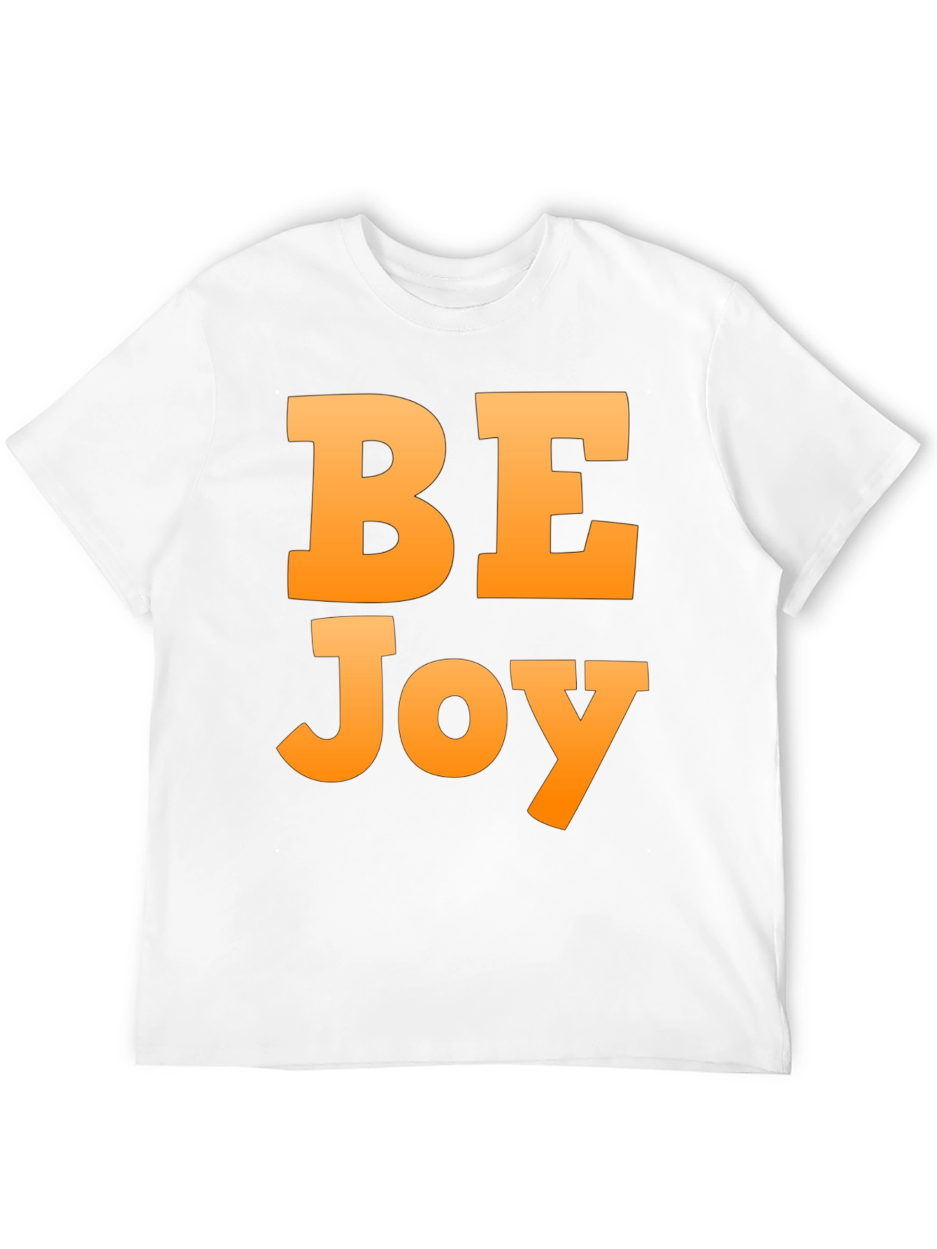 Be Joy Black Graphic T-Shirt