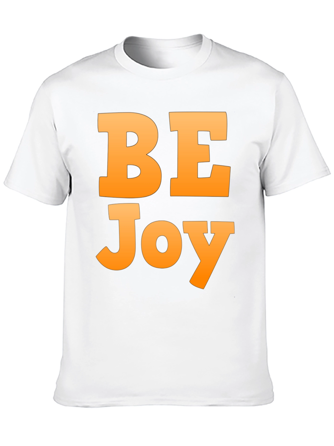 Be Joy Black Graphic T-Shirt
