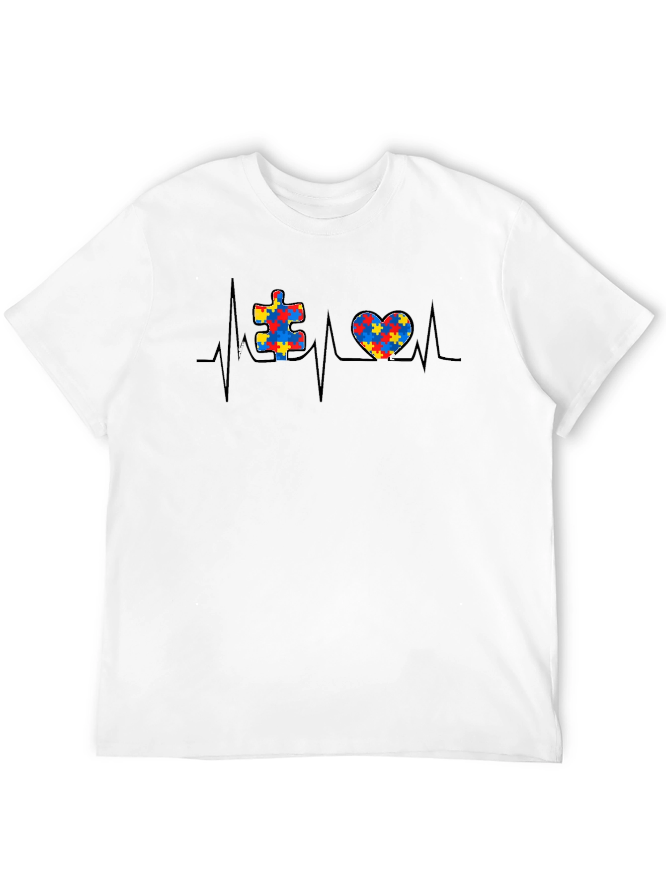 Autism Awareness Heartbeat T-Shirt