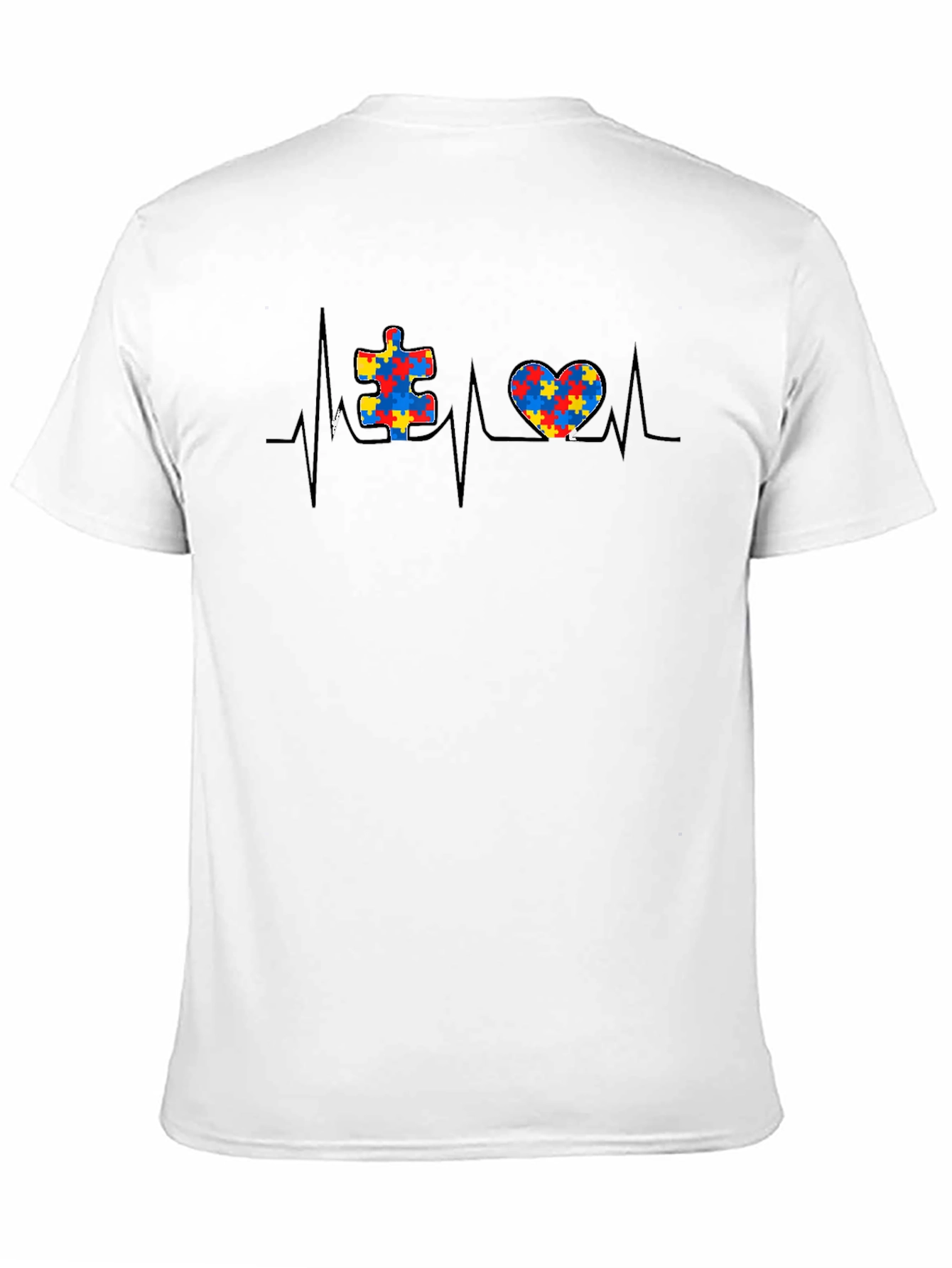Autism Awareness Heartbeat T-Shirt