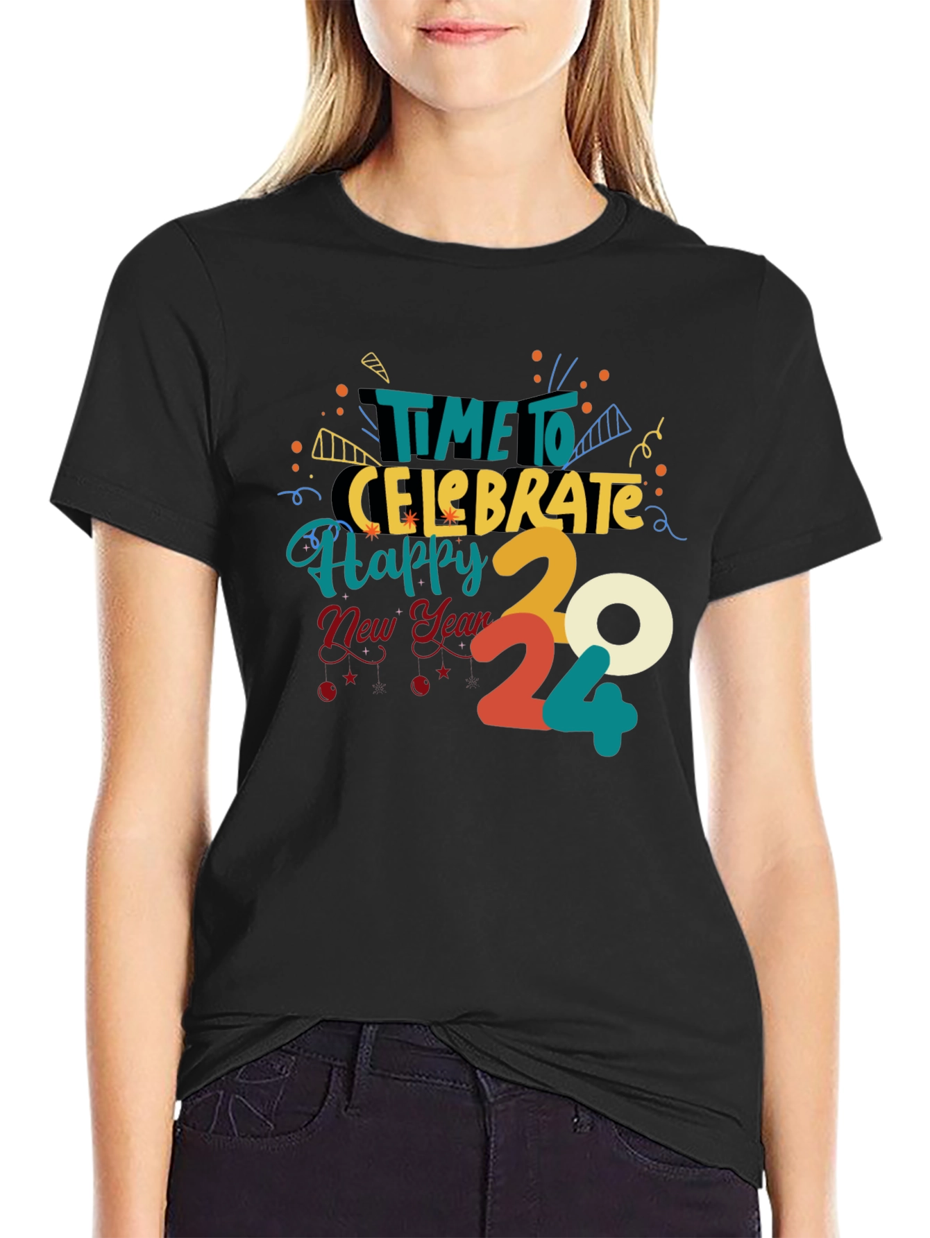 Festive New Years Eve Graphic Tee