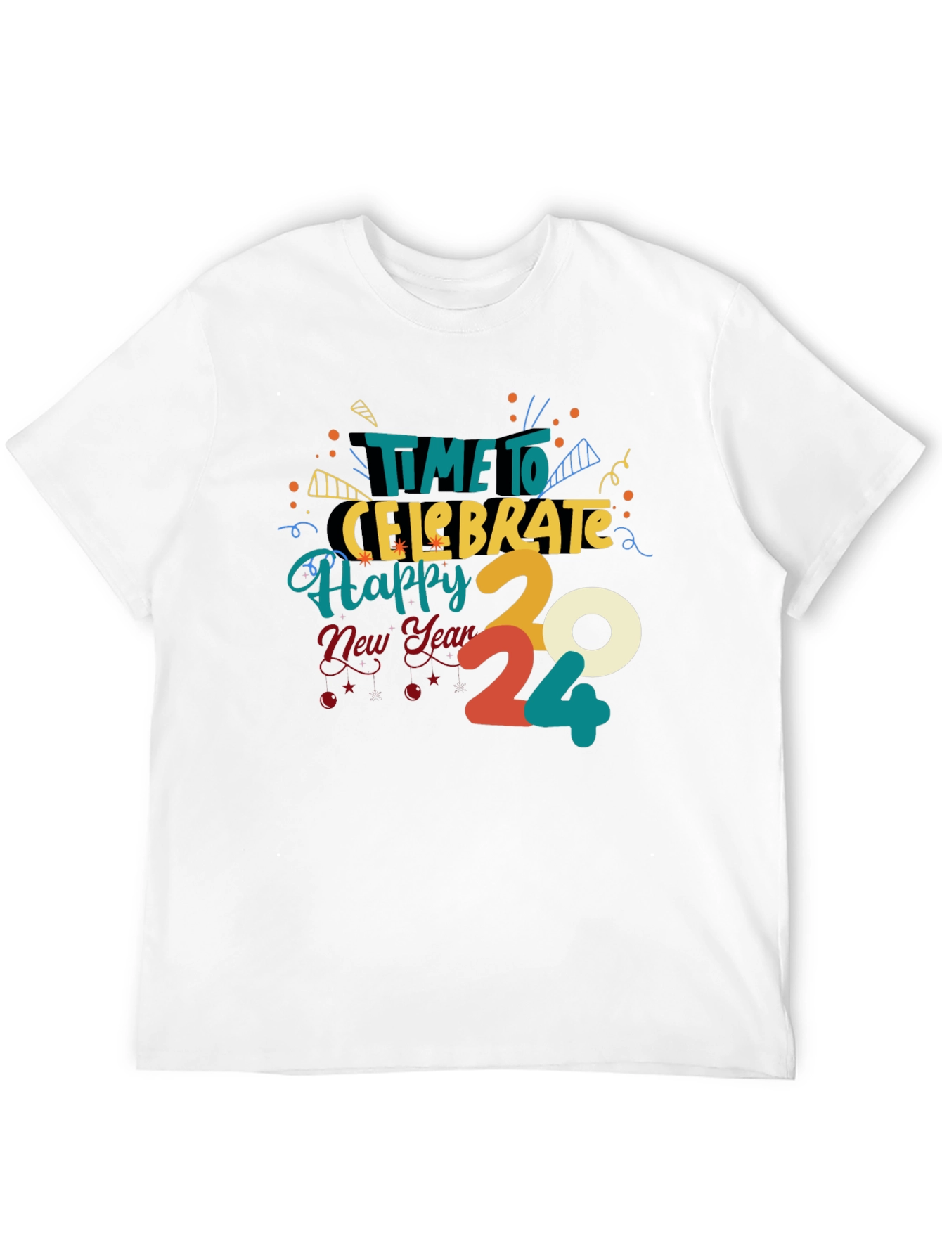 Festive New Years Eve Graphic Tee