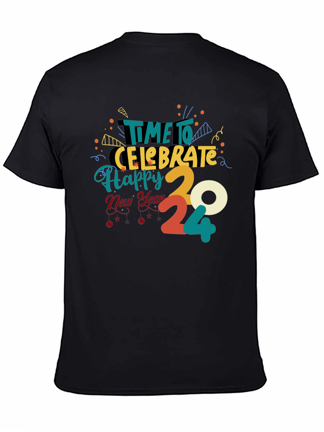 Festive New Years Eve Graphic Tee