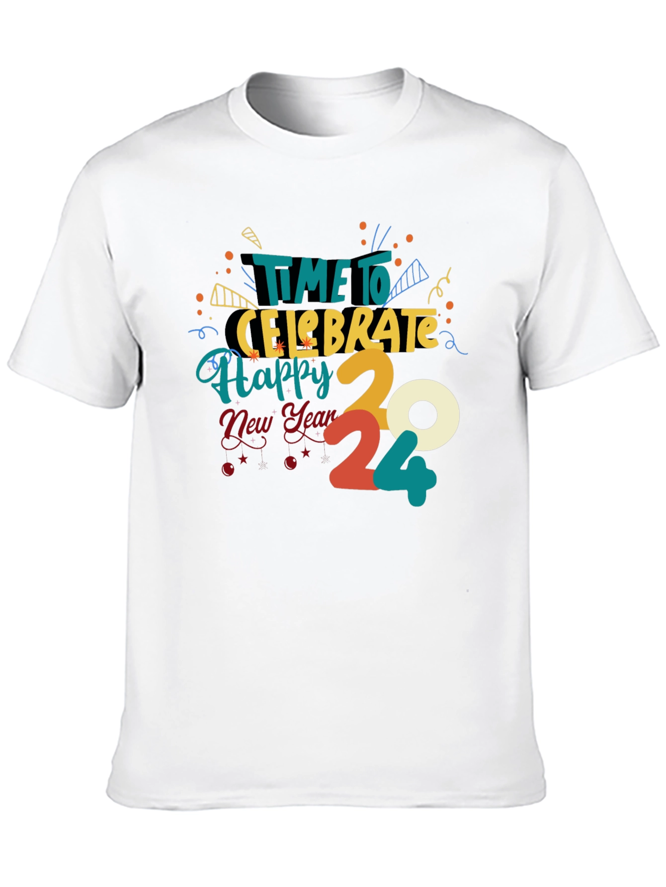 Festive New Years Eve Graphic Tee