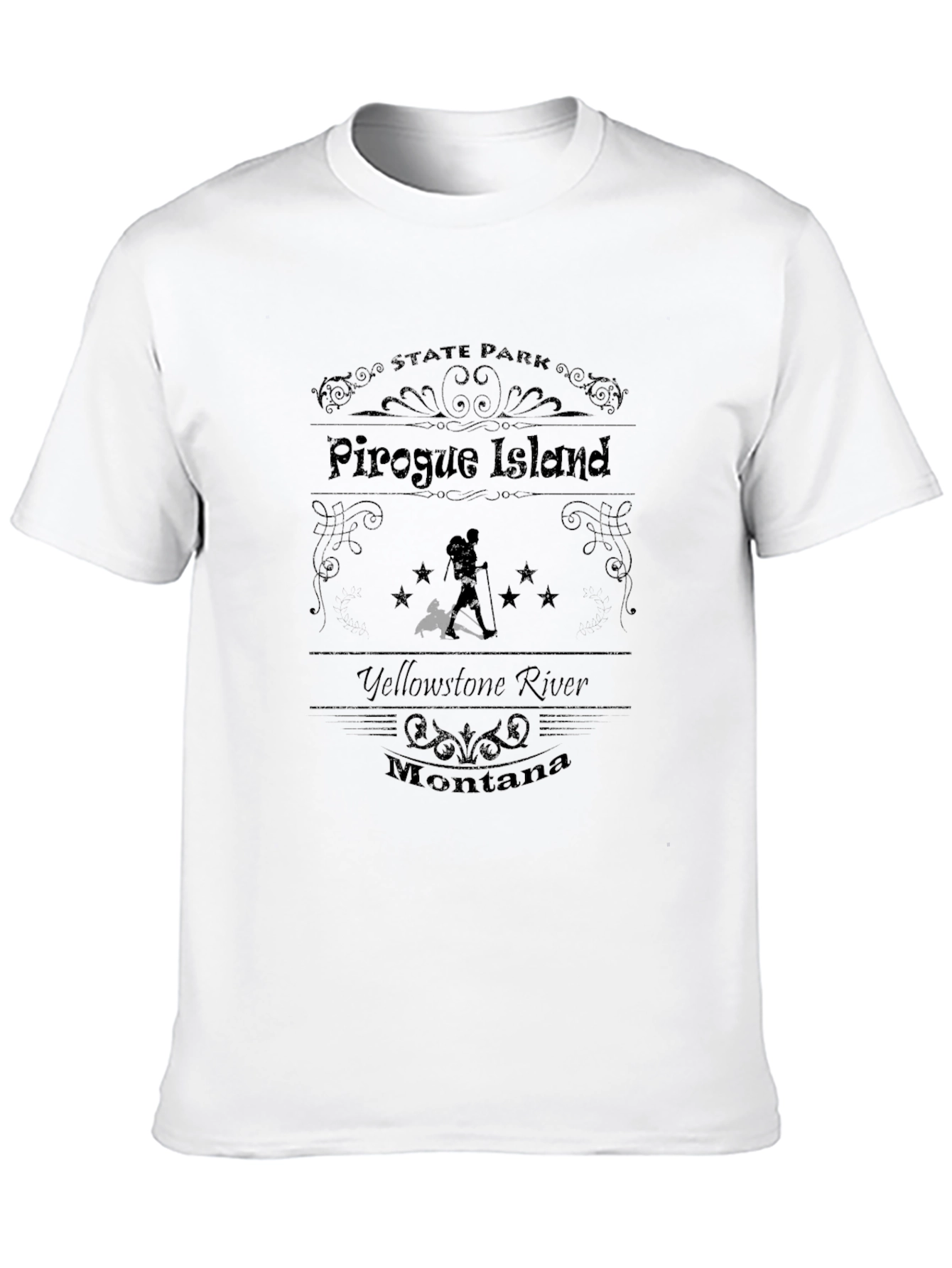 Pirogue Island Montana State Park T-Shirt