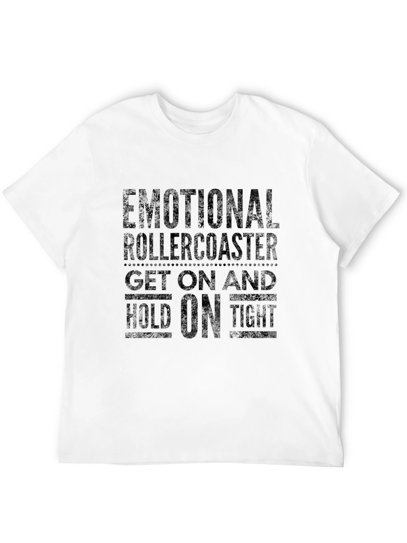 Emotional Rollercoaster T-Shirt - Black