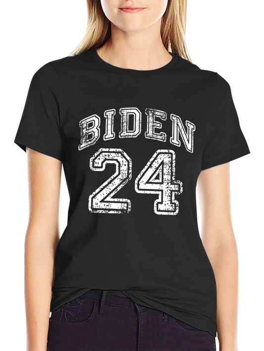 Biden 24 Graphic Tee - Vintage Style Political T-Shirt