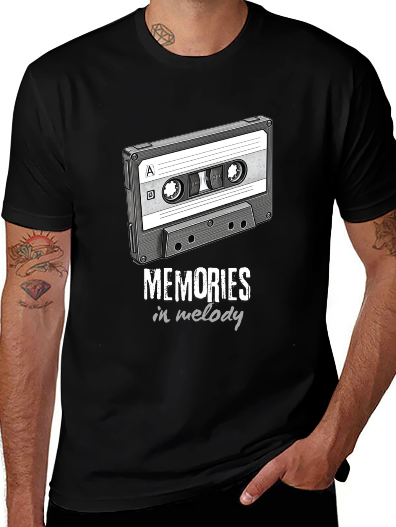 Retro Cassette Tape Memories T-Shirt