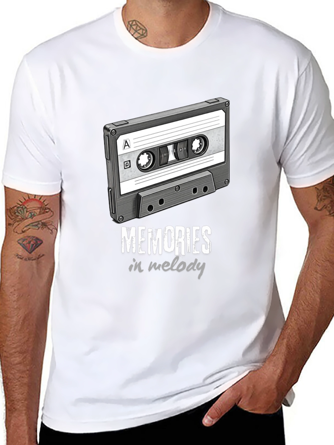 Retro Cassette Tape Memories T-Shirt