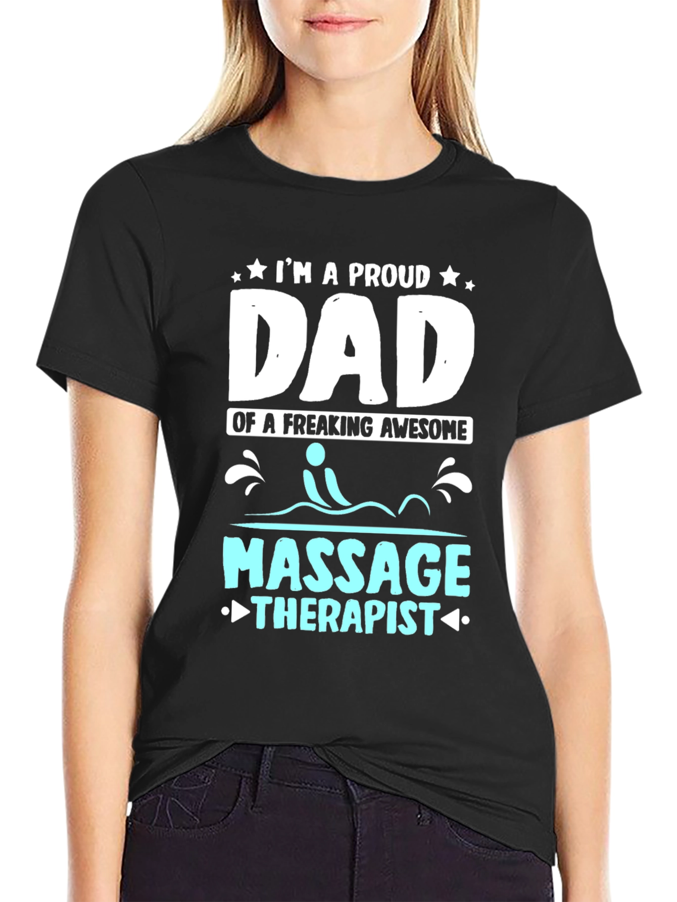 Proud Dad of a Massage Therapist T-Shirt
