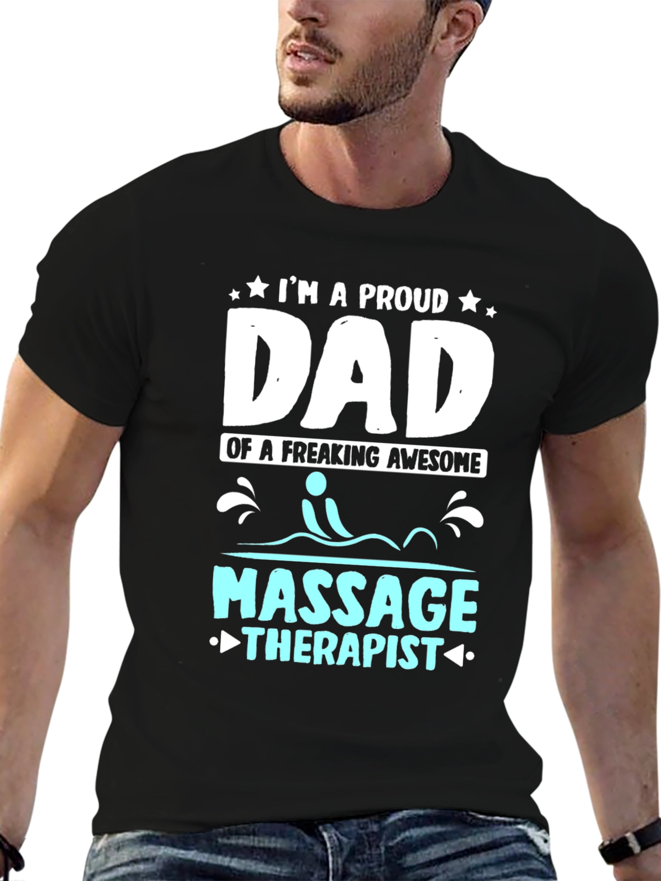Proud Dad of a Massage Therapist T-Shirt