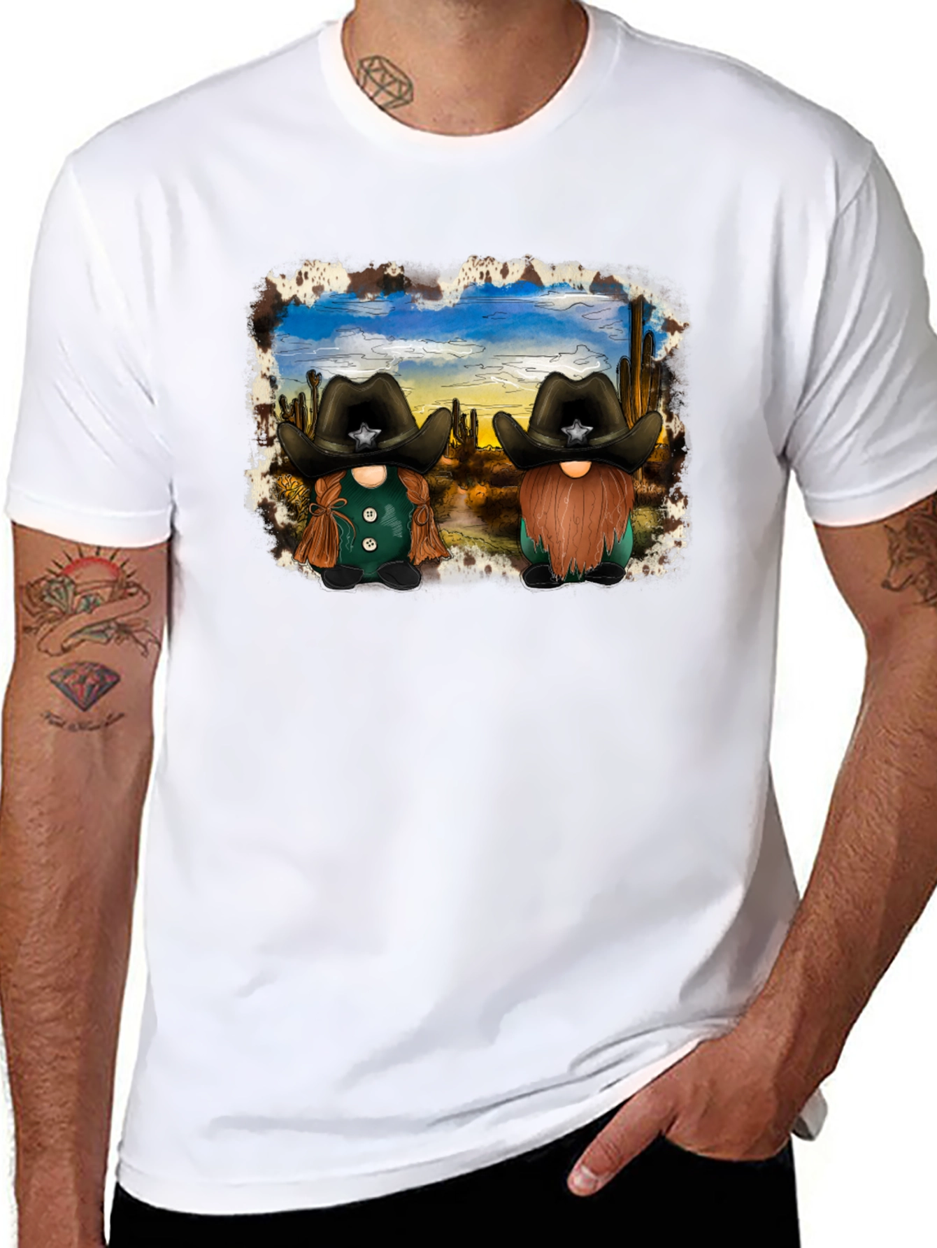 Cowboy Gnomes Graphic Tee