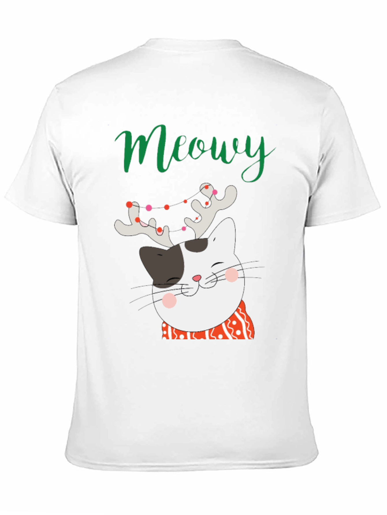 Meowy Christmas Cat T-Shirt