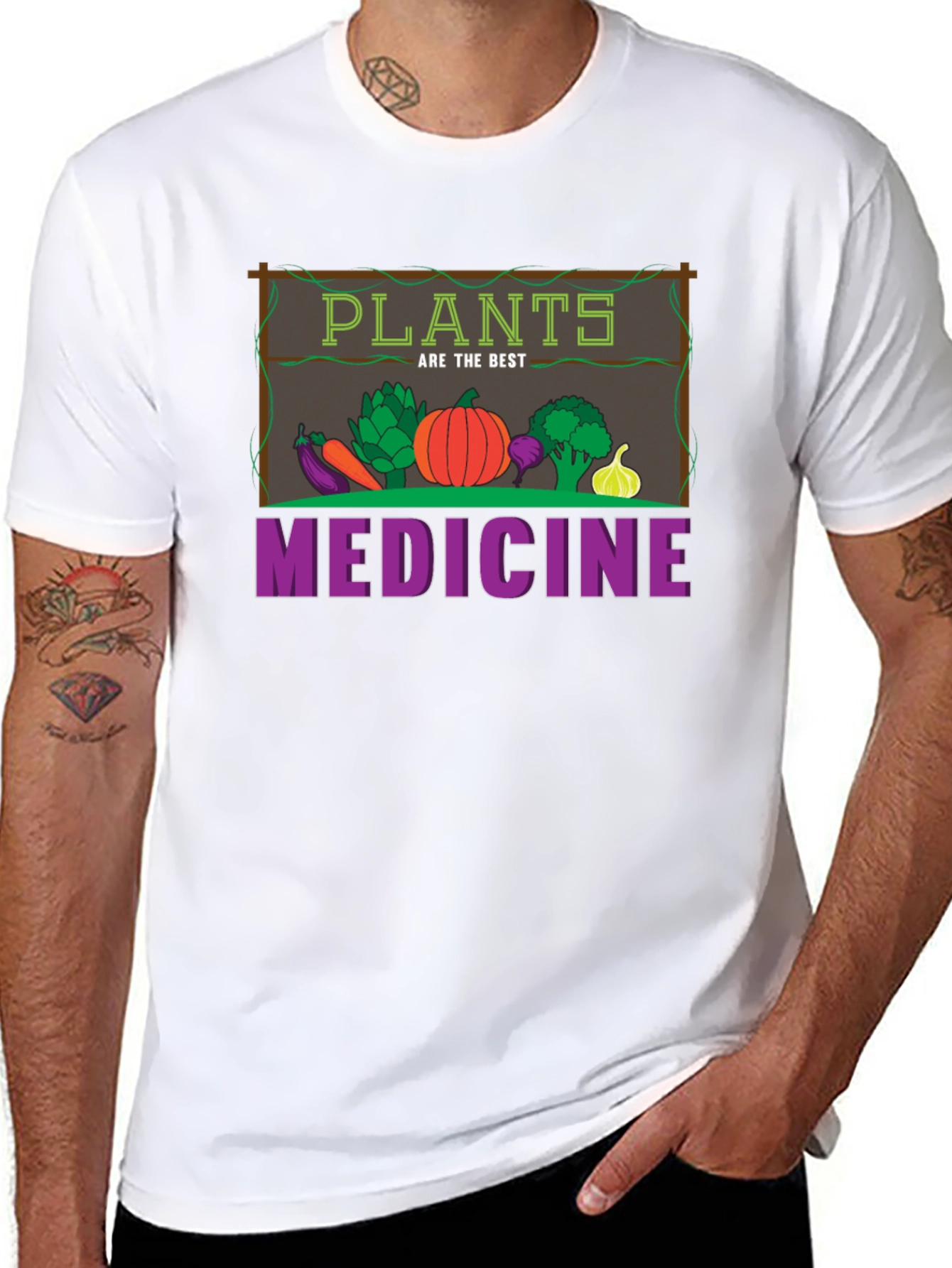 Plants Are The Best Medicine T-Shirt