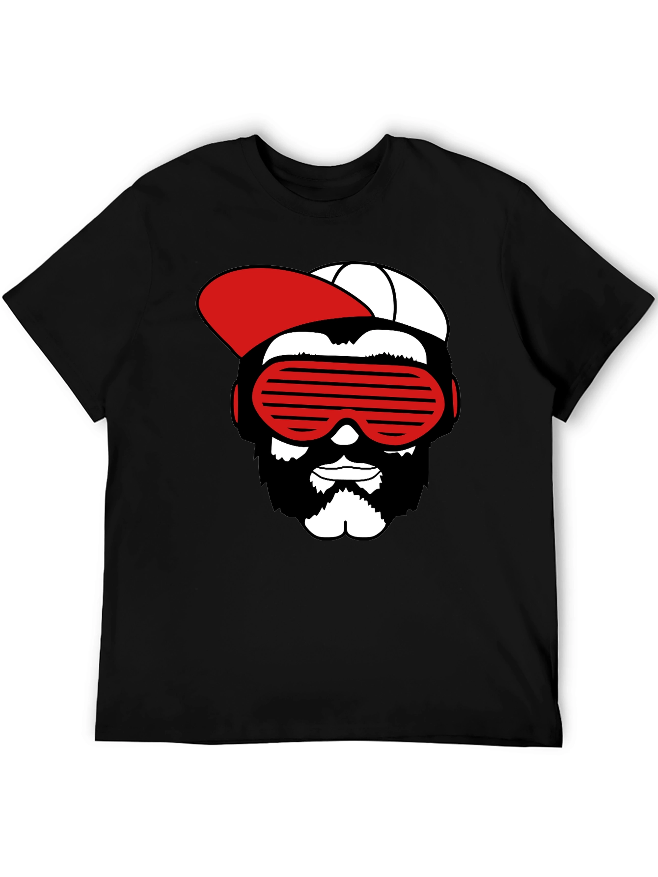 Retro Gamer Graphic Tee - Black Cotton