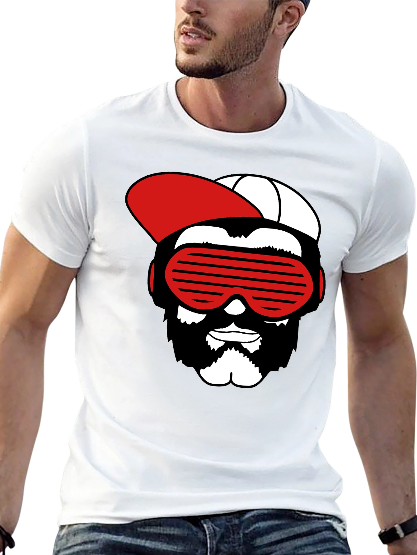 Retro Gamer Graphic Tee - Black Cotton