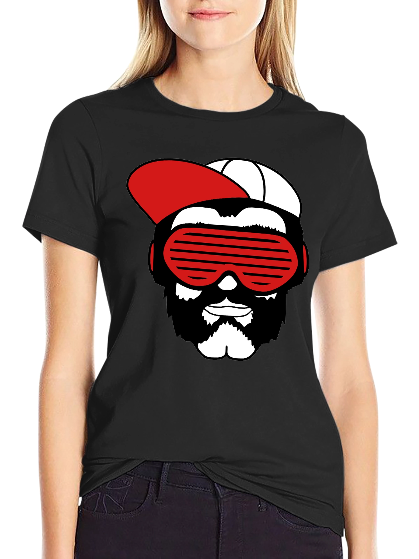 Retro Gamer Graphic Tee - Black Cotton