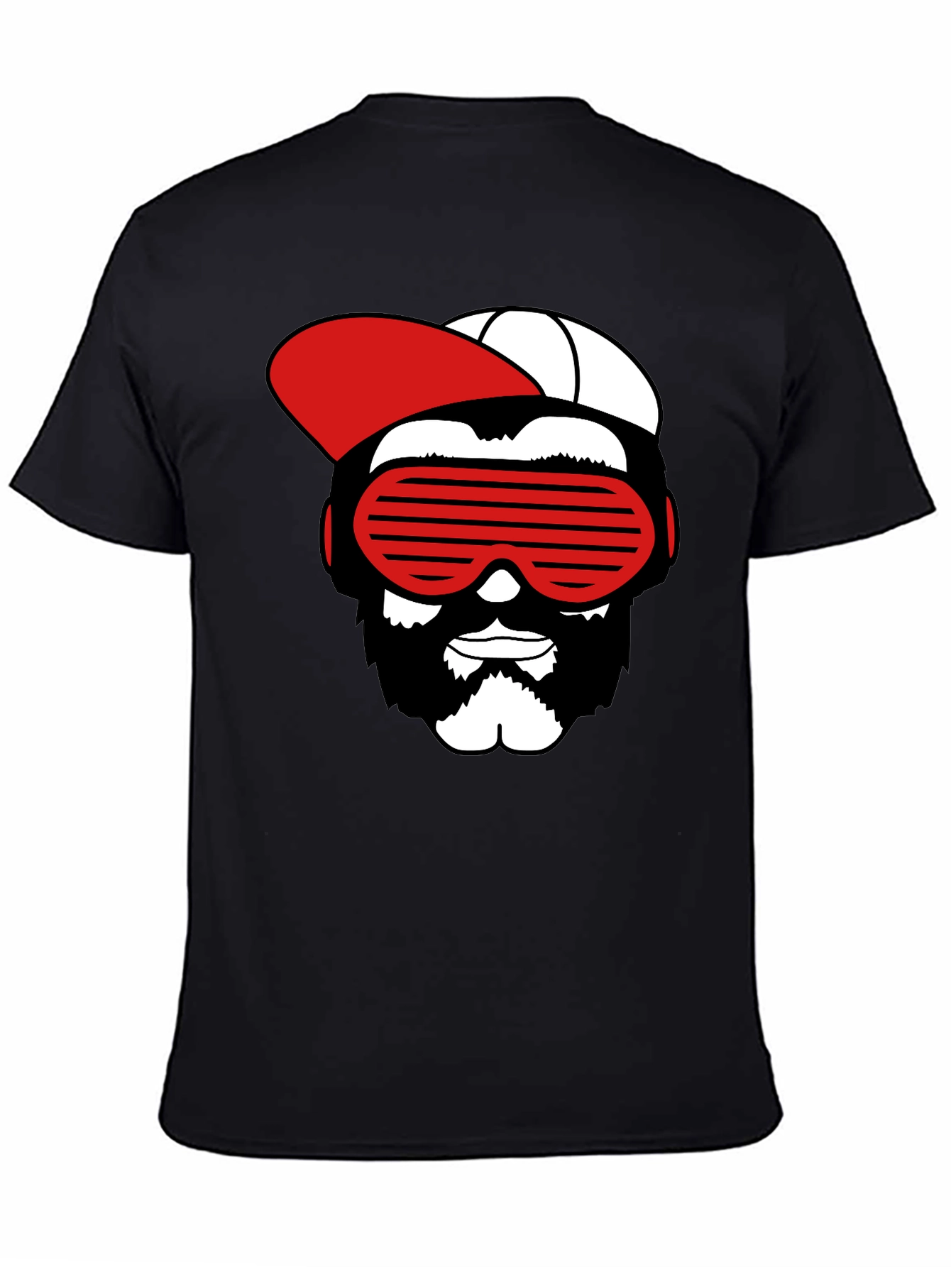Retro Gamer Graphic Tee - Black Cotton