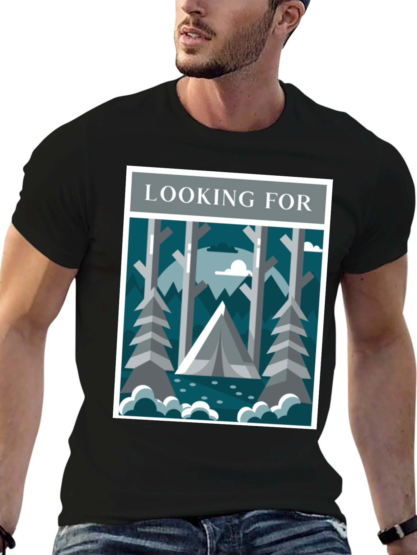 Looking for Adventure Graphic T-Shirt