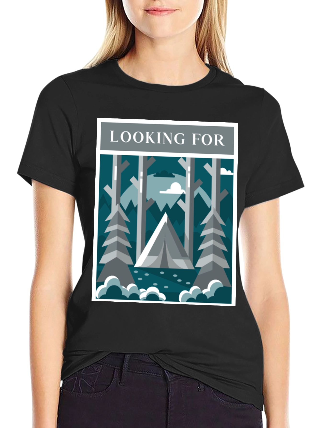 Looking for Adventure Graphic T-Shirt