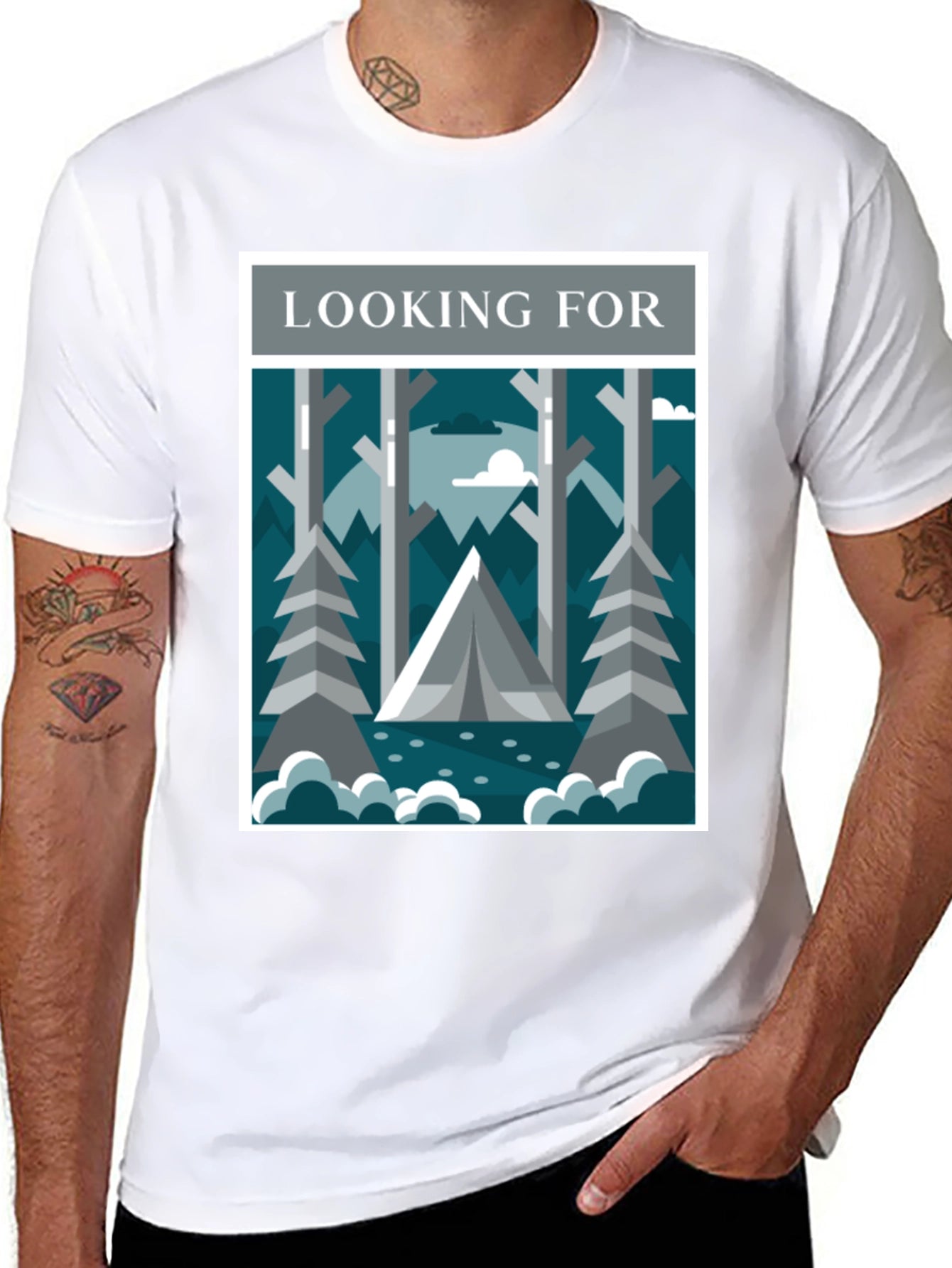 Looking for Adventure Graphic T-Shirt