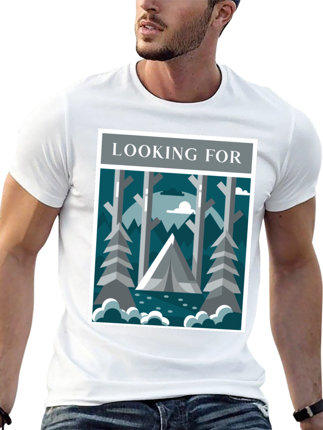 Looking for Adventure Graphic T-Shirt